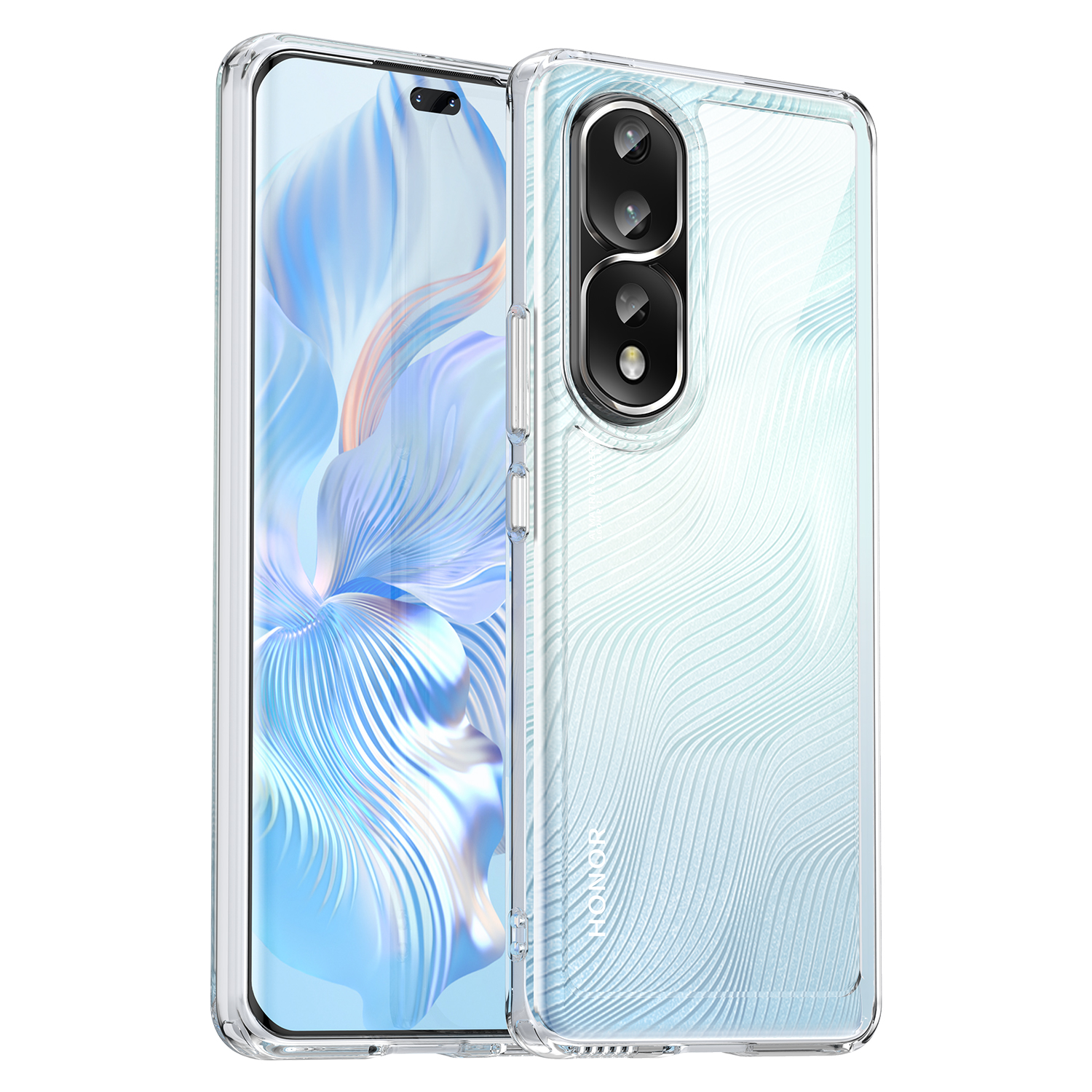 

Für Die Ehren 80 Pro 5G Telefonkoffer, Tpu-stoßfänger+acryl-back Shell Anti-fall-fall-fall-schutzabdeckung - Transparent, Honor 80 Pro 5G