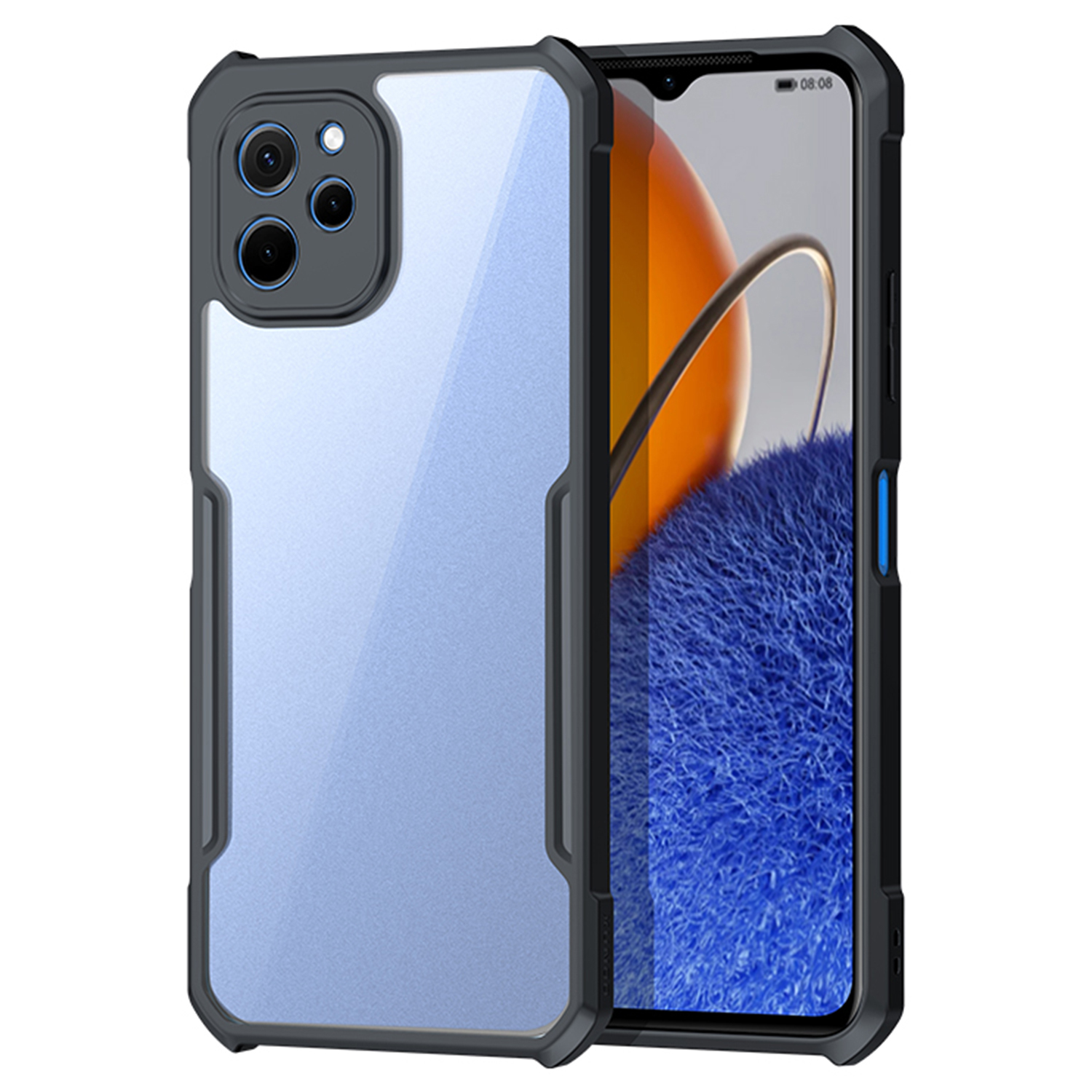 

Xundd Für Huawei Nova Y61 4G Transparent Kameraschutz Phone Hülle Acryl+tpu Anti-kratzer-schutzabdeckung, Huawei nova Y61 4G
