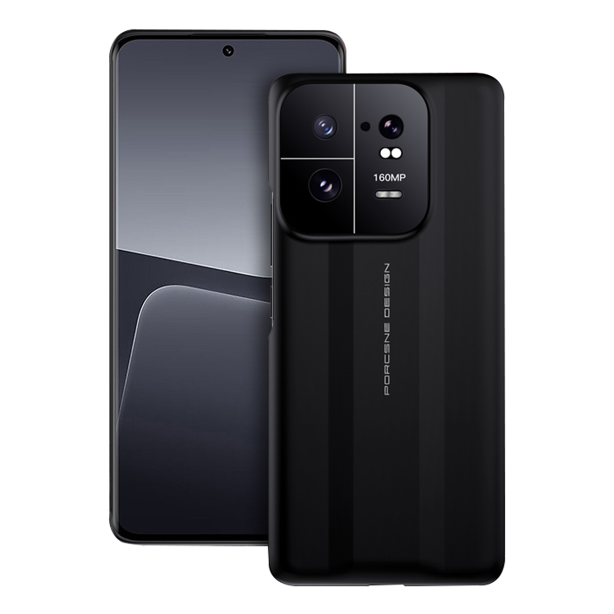 

Anti-drop-telefonkoffer Für Xiaomi 13 Pro 5G Gummizierte Oberflächenharte Pc-mobilfunkabdeckung - Schwarz, Xiaomi 13 Pro 5G