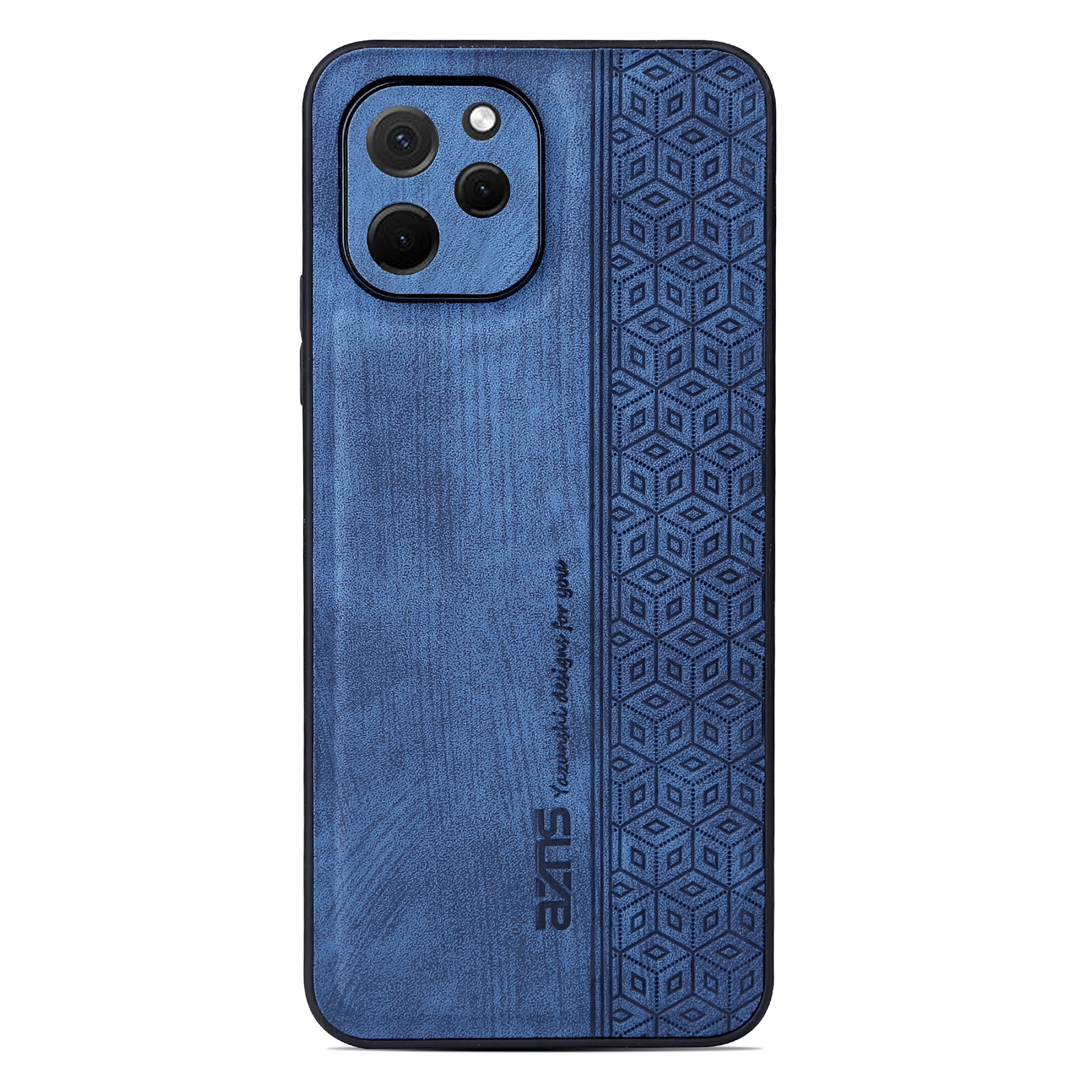 

AZNS Drop-proof-telefonkoffer Für Huawei Genießen Sie 50z 4g / Nova Y61 4G, Geprägter Musterschutzmobiler -mobiltelefonabdeckung - Blau, Huawei Enjoy 50z 4G