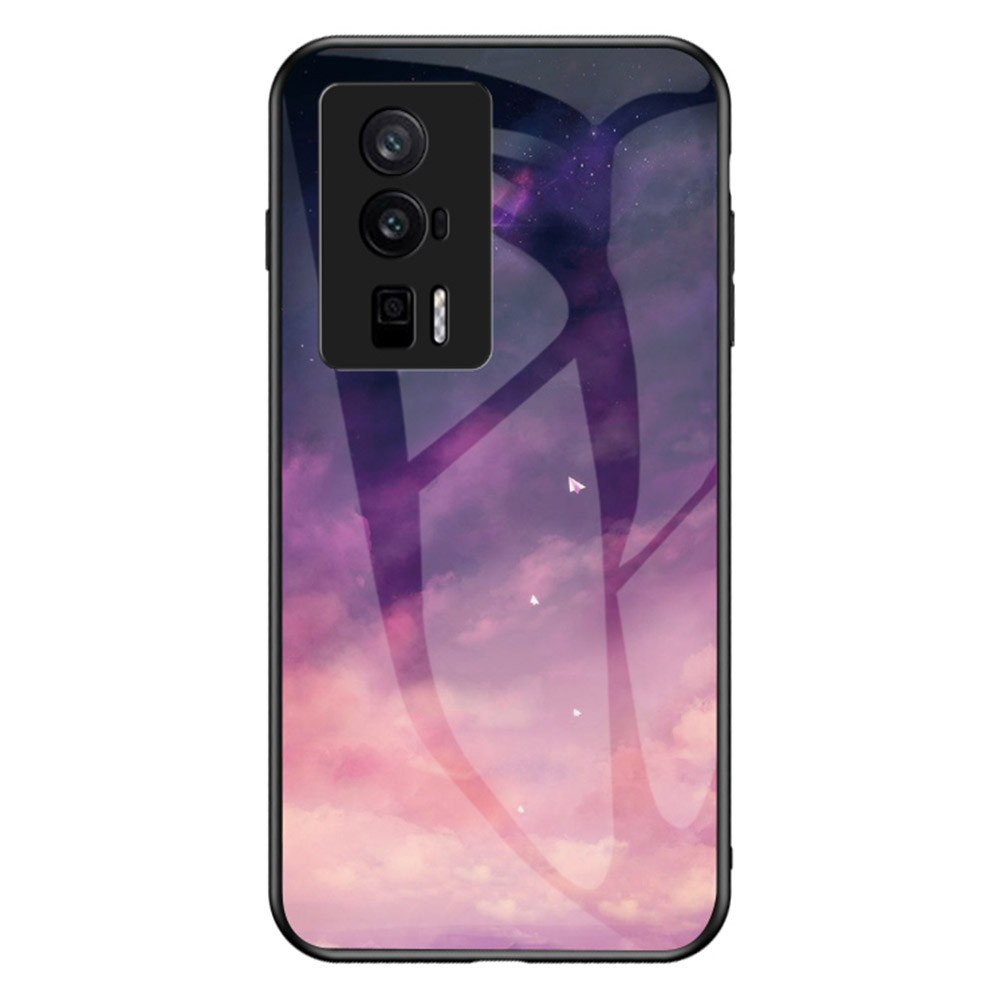 

Für Xiaomi Redmi K60 5G / K60 Pro 5G Temperiertes Glas+pc+tpu Phone Case Starry Sky Muster Druck Anti-kratzerabdeckung - Traum Sternenhimmel, Xiaomi Redmi K60 5G