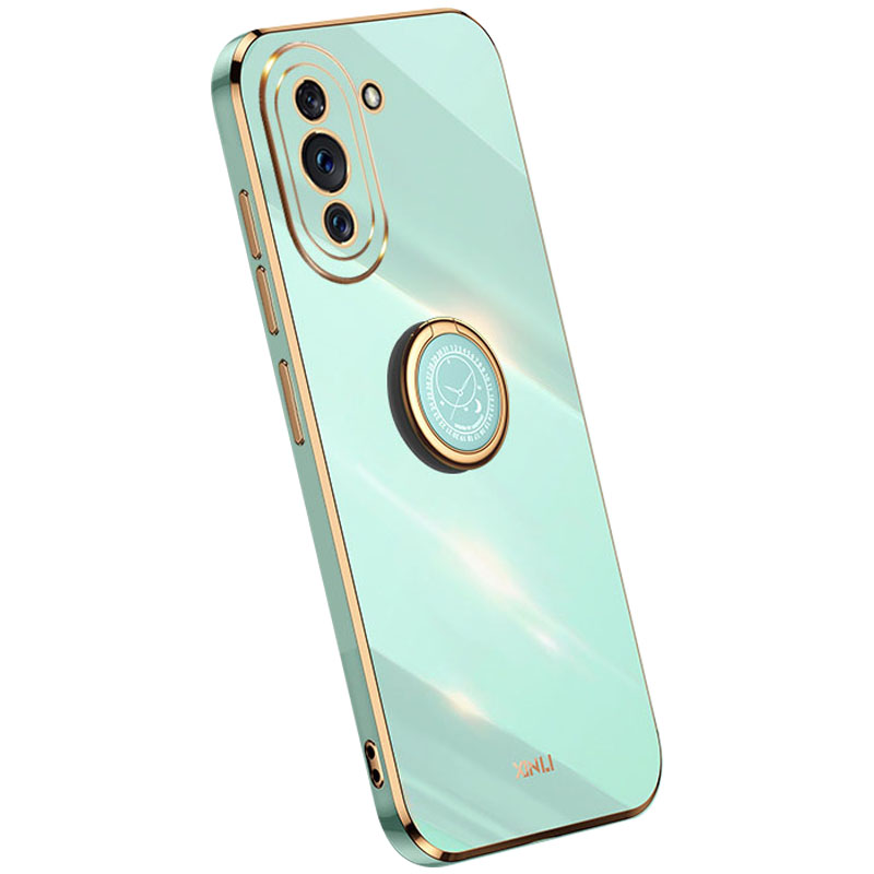 

Xinli Kickstand-telefonkoffer Für Huawei Nova 10 Pro 4G, Soft TPU Nicht-schlupfabdeckungstechnologieunterstützung - Cyan, Huawei nova 10 Pro 4G