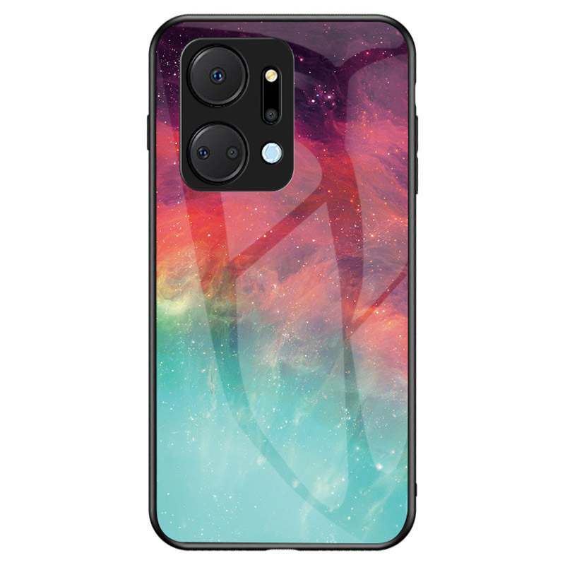 

Mobilfunkkoffer Für Honor X7a 5G, Sternenhimmel -muster Temperiertes Glas+pc+tpu -smartphone -abdeckung - Farbe Sternenhimmel, Honor X7a 5G