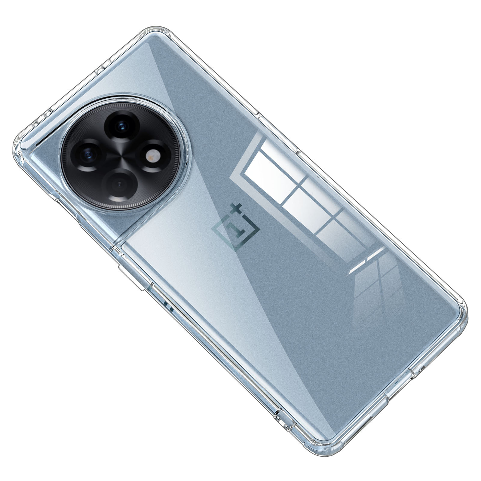 

Stoßdetselige Telefonabdeckung Für OnePlus Ace 2 5G Protective Phone Hülle Hartes PC Soft TPU Hybrid -hülle - Transparent, OnePlus Ace 2 5G