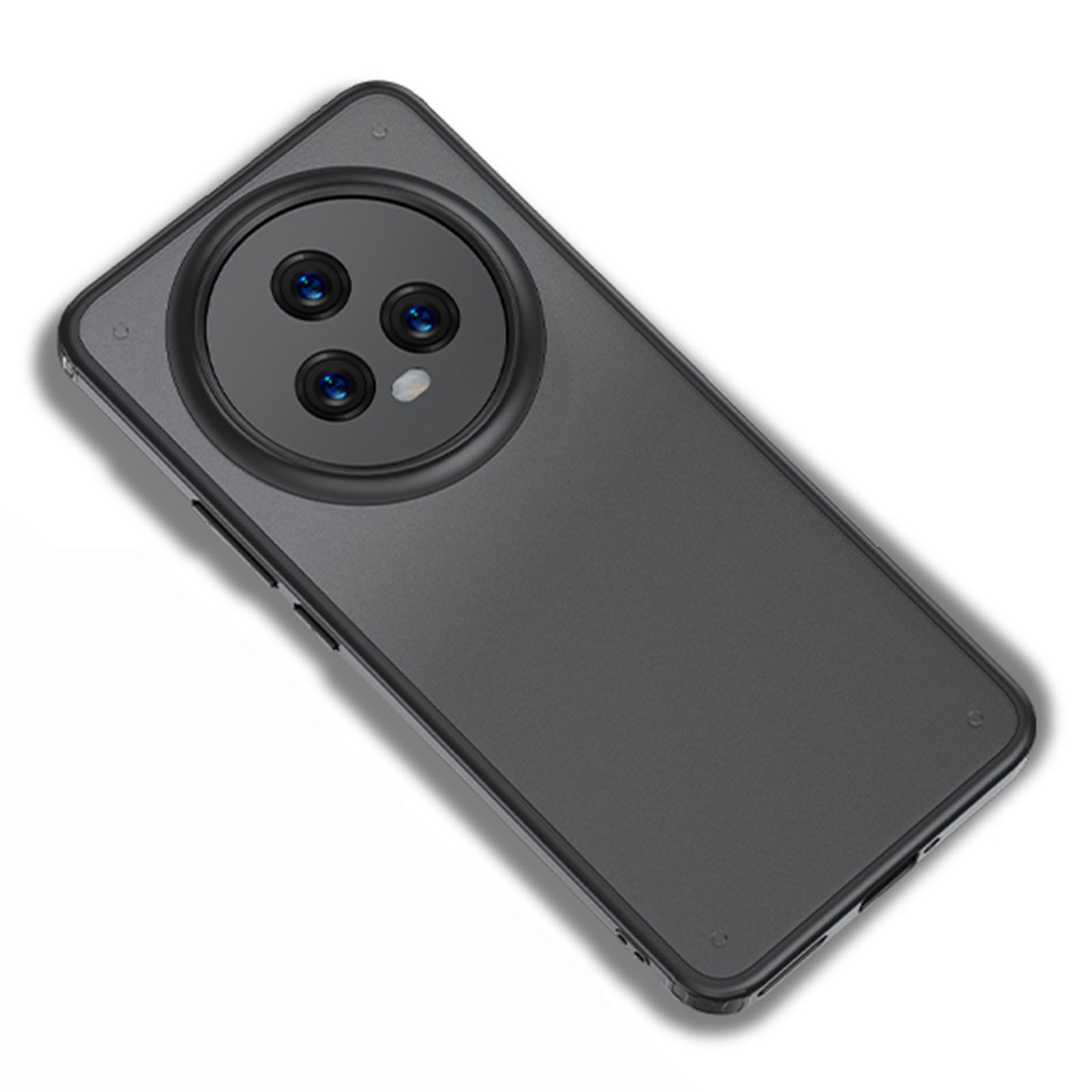 

Für Die Ehrenmagie Magic5 Phone Case Hybrid Stoßdicht Harte PC Weiche Tpu-anti-gelben-abdeckung - Schwarz, Honor Magic5