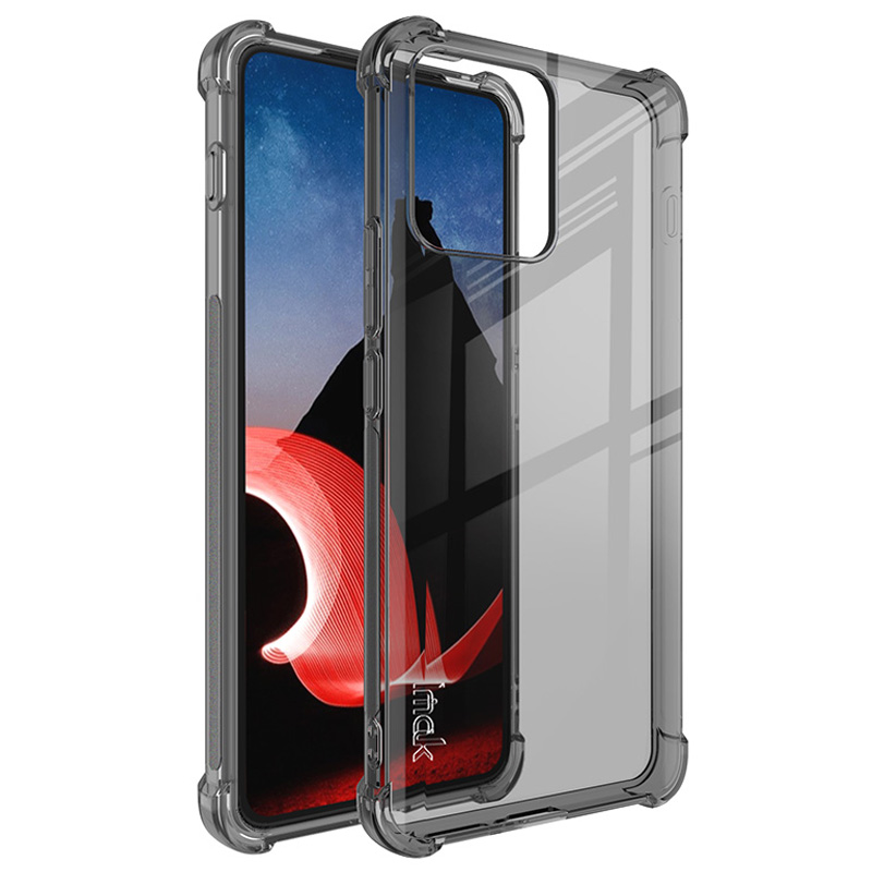 

IMAK Clear Tpu-telefonhülle Für Motorola Thinkphone 5G Schockabsorbing Vier Eckkissen Airbag Design Telefonabdeckung - Transparent Schwarz, Motorola ThinkPhone 5G