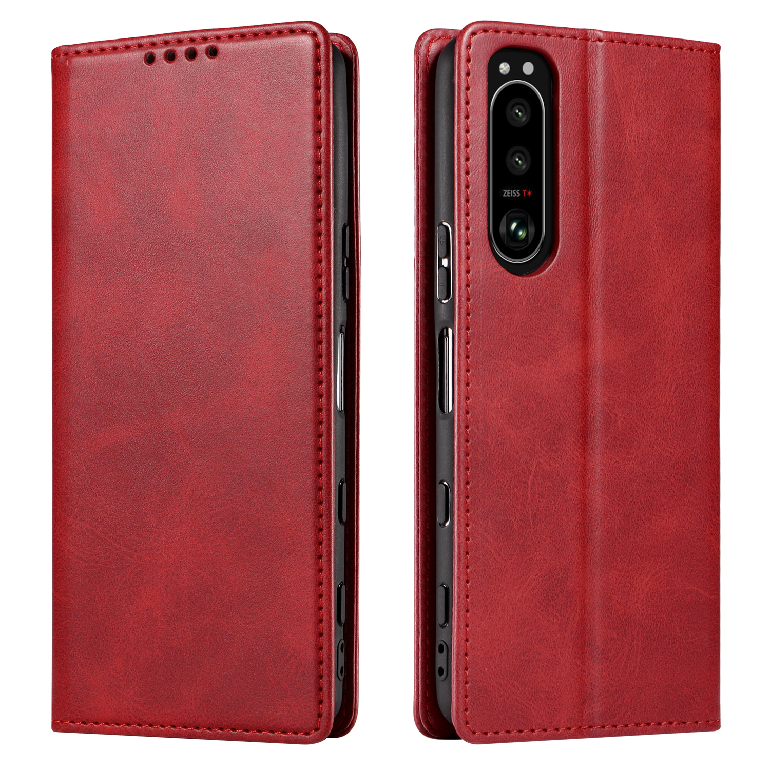 

Für Sony Xperia 5 IV 5G Business Sty - Rot, Xperia 5 IV 5G