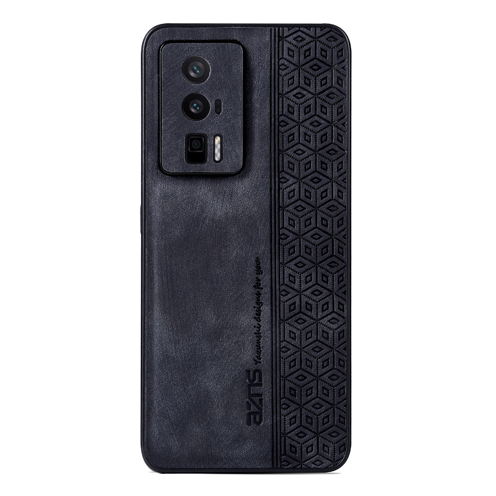 

Azns Für Xiaomi Redmi K60 Pro 5G / Redmi K60 5G Mobilfunkkoffer Schockproofes PU -leder+tpu -telefonabdeckung - Schwarz, Xiaomi Redmi K60 Pro 5G