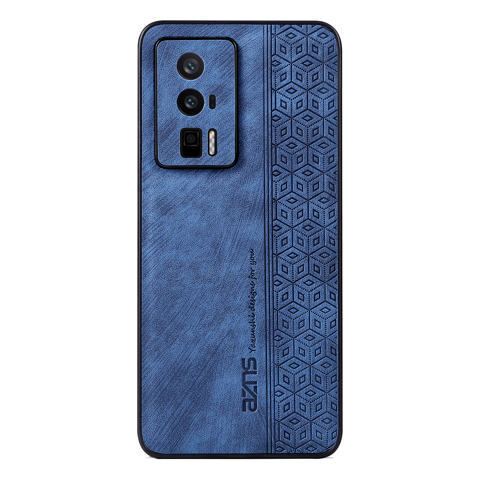 

Azns Für Xiaomi Redmi K60 Pro 5G / Redmi K60 5G Mobilfunkkoffer Schockproofes PU -leder+tpu -telefonabdeckung - Blau, Xiaomi Redmi K60 Pro 5G