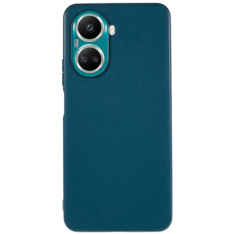 

Für Huawei Nova 10 SE 4G Metall-objektivschutz Pu-lederbeschichteter TPU + PC Phone Hülle Drop-proof Rückenabdeckung - Grün, Huawei nova 10 SE 4G