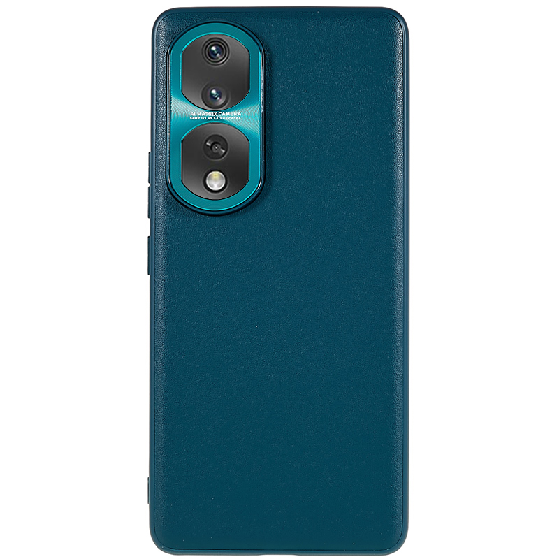 

Für Die Ehre 80 Pro Flat 5G Phone Case Metal Lens Design PU Leder Beschichtetes TPU + PC Rückenabdeckung - Grün, Honor 80 Pro Flat 5G
