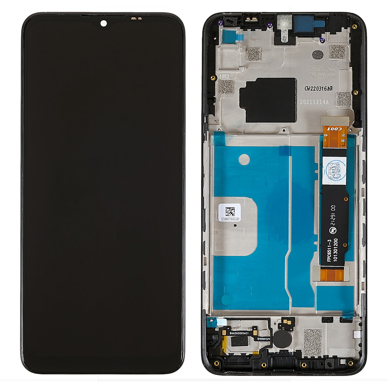 

Für TCL 30 XE 5G Grade B LCD -bildschirm Und Digitalisiererbaugruppe + Rahmenersatzteil (ohne Logo), TCL 30 XE 5G