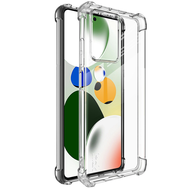 

IMAK Für Xiaomi Redmi Note 12 Pro Speed ​​5g / Poco X5 Pro 5G TPU Telefonkoffer Airbag Schutz Klarer Telefonabdeckung - Transparent, Xiaomi Redmi Note 12 Pro Speed 5G