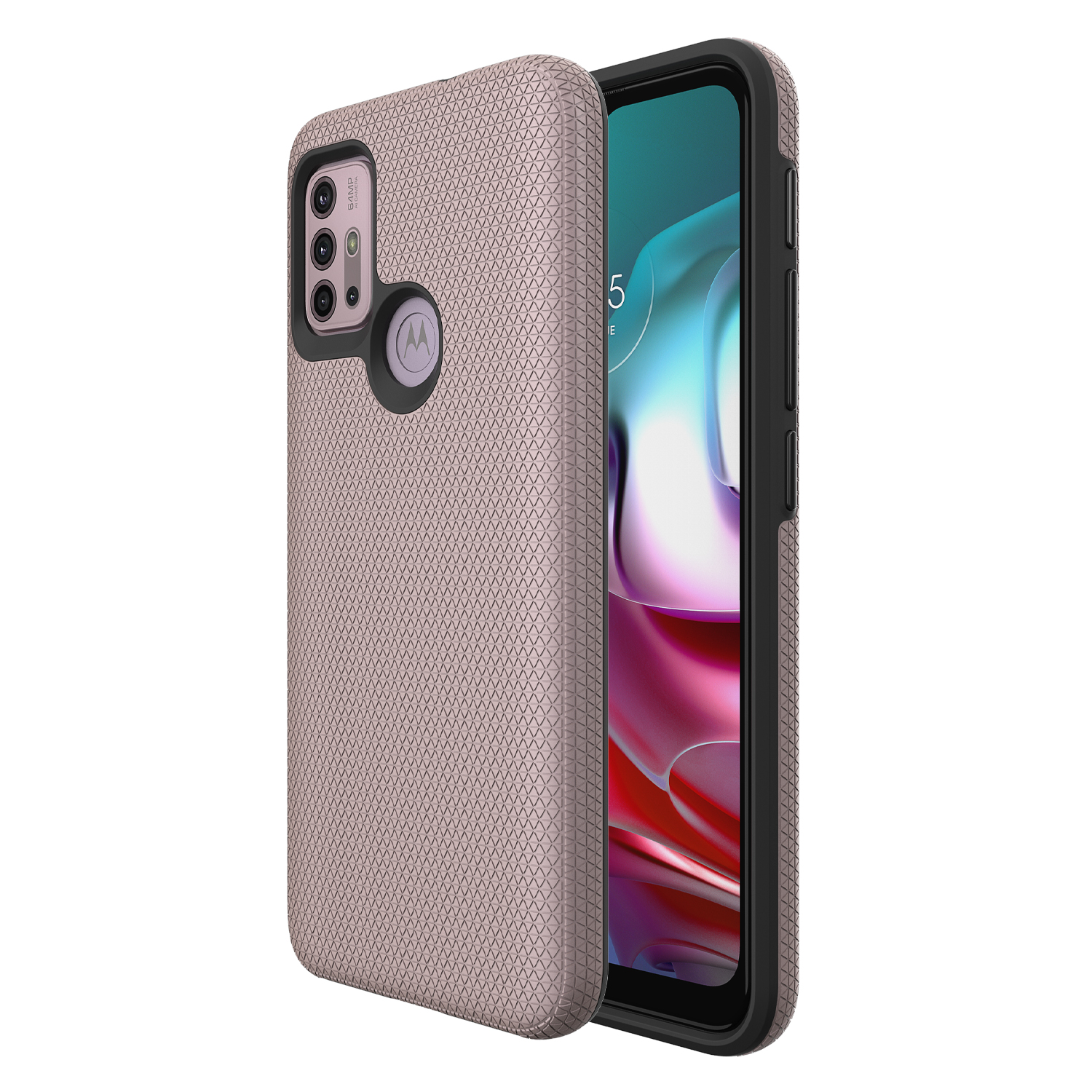 

Für Motorola Moto G30 / G10 / G10 Power TPU+PC Hybrid Rückzugsabdeckung Military Grade Drop-proof-hülle - Roségold, Motorola Moto G30