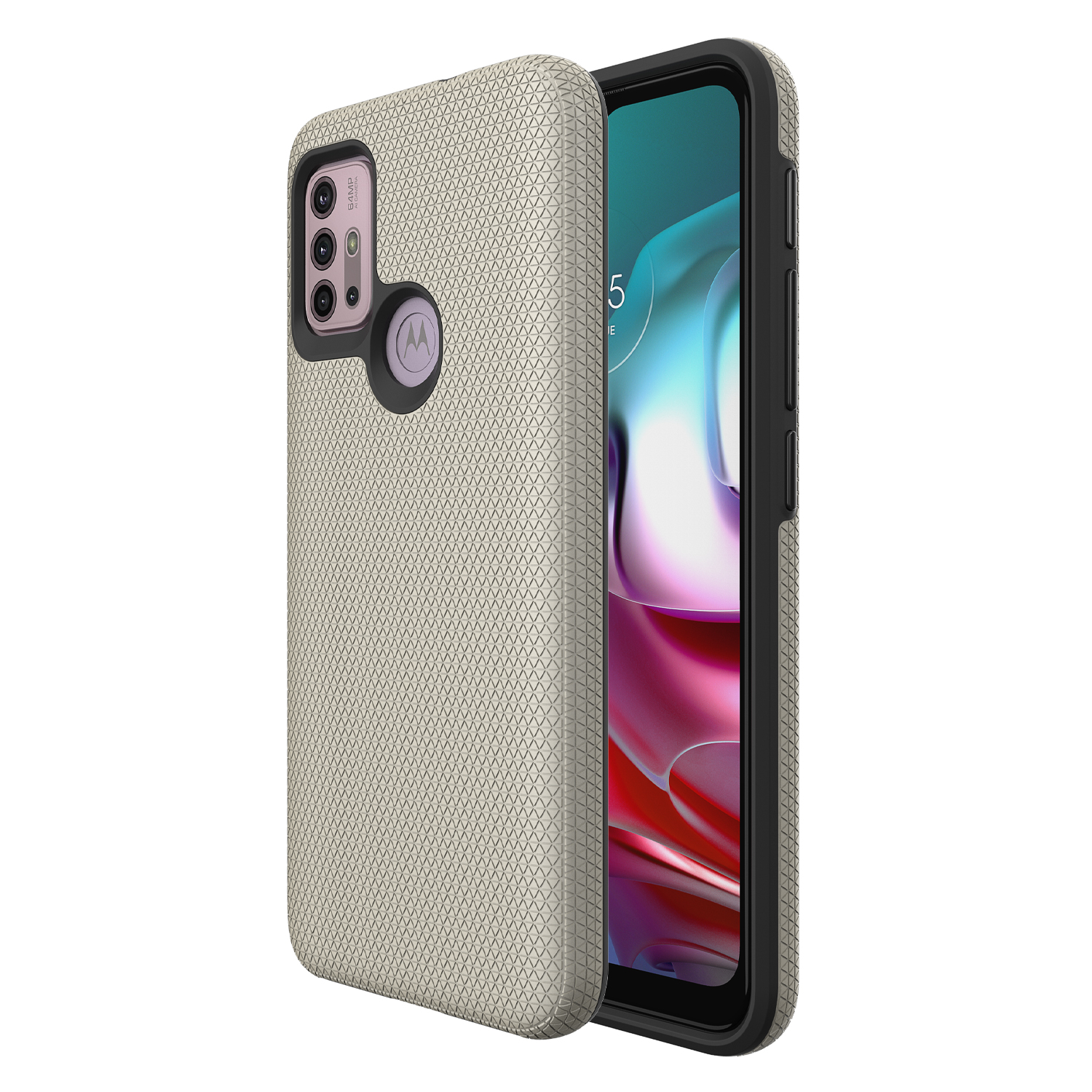 

Für Motorola Moto G30 / G10 / G10 Power TPU+PC Hybrid Rückzugsabdeckung Military Grade Drop-proof-hülle - Gold, Motorola Moto G30