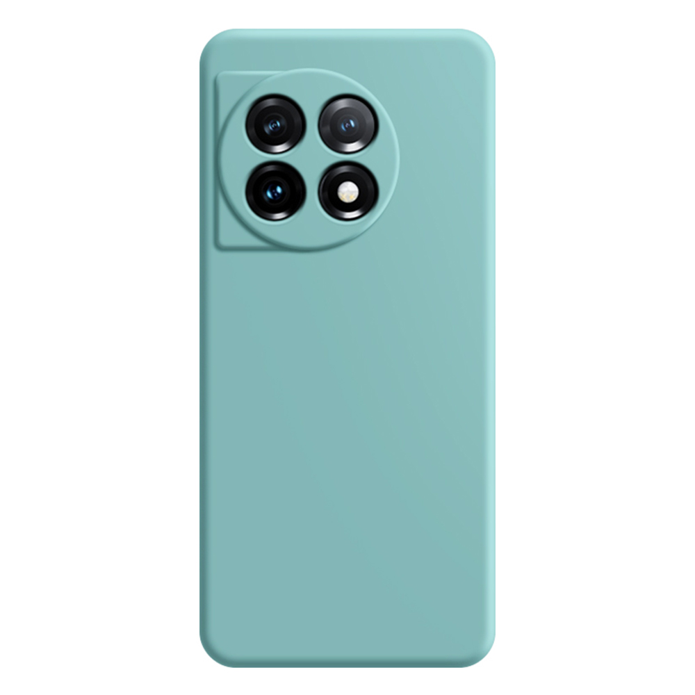 

Für OnePlus 11 5G Weiche Tpu-rutschfaserfaserfaserfaser-telefonhülle Nicht Rutschfalperner Rückzugabdeckung - Cyan, OnePlus 11 5G