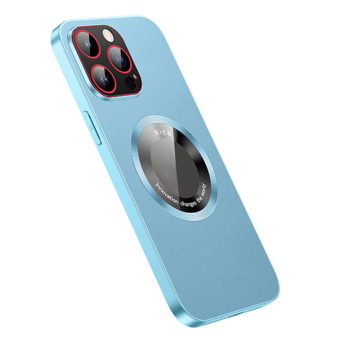 

RH05 Shock -rayper Для Iphone 14 Pro Max Magx Case Soft TPU PC PU - Синий, iPhone 14 Pro Max