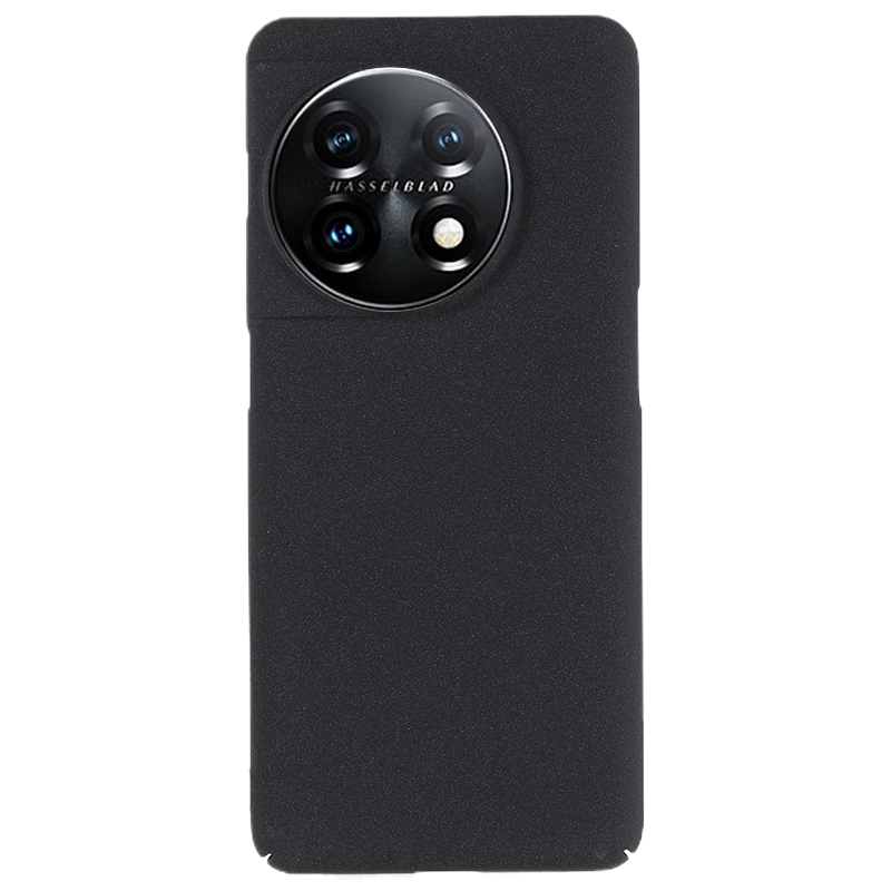 

Für OnePlus 11 5G Matte Telefonkoffer Drop-proof-hard-pc-schutzhilfeabdeckung - Schwarz, OnePlus 11 5G