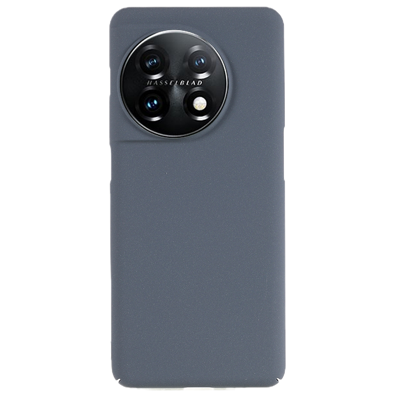 

Für OnePlus 11 5G Matte Telefonkoffer Drop-proof-hard-pc-schutzhilfeabdeckung - Dunkelgrau, OnePlus 11 5G