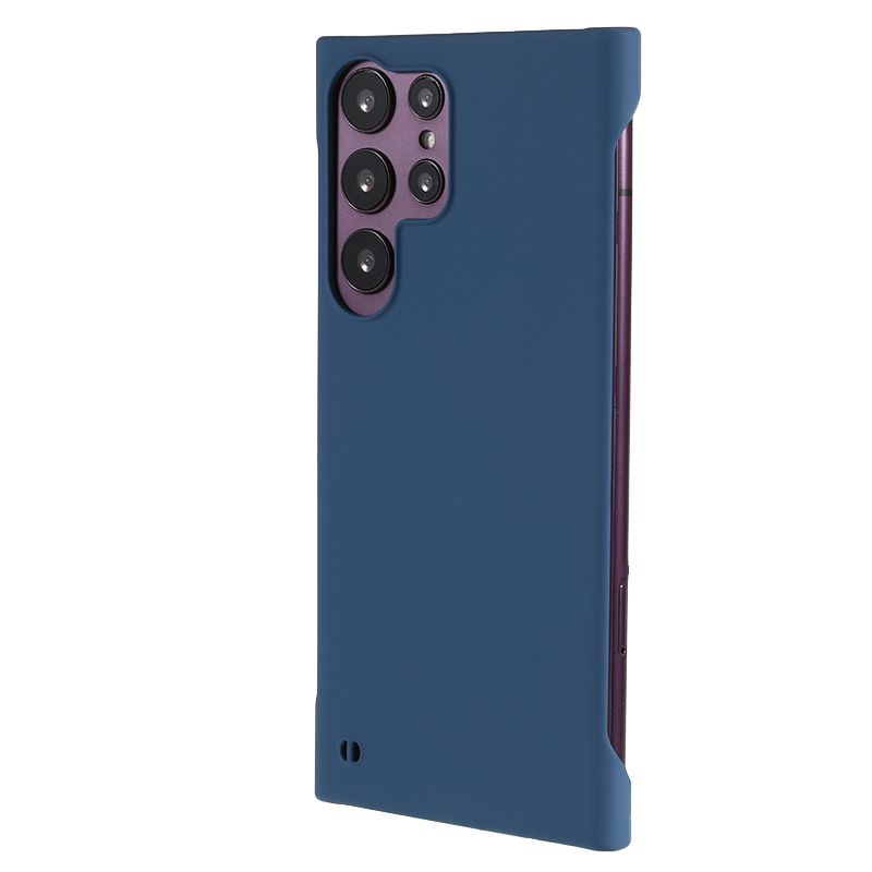 

Für Das Samsung Galaxy S22 Ultra 5G Skin-touch-rahmen Ohne Pc-telefonabdeckung - Saphir, Galaxy S22 Ultra 5G