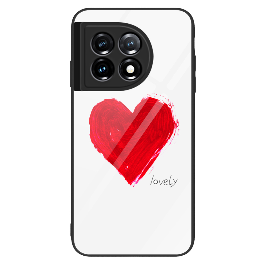 

Für OnePlus 11 5g-musterdruckendruck Anti-kratzer-telefonhülle Temperierte Glas+pc+tpu-mobiltelefonabdeckung - Schön, OnePlus 11 5G