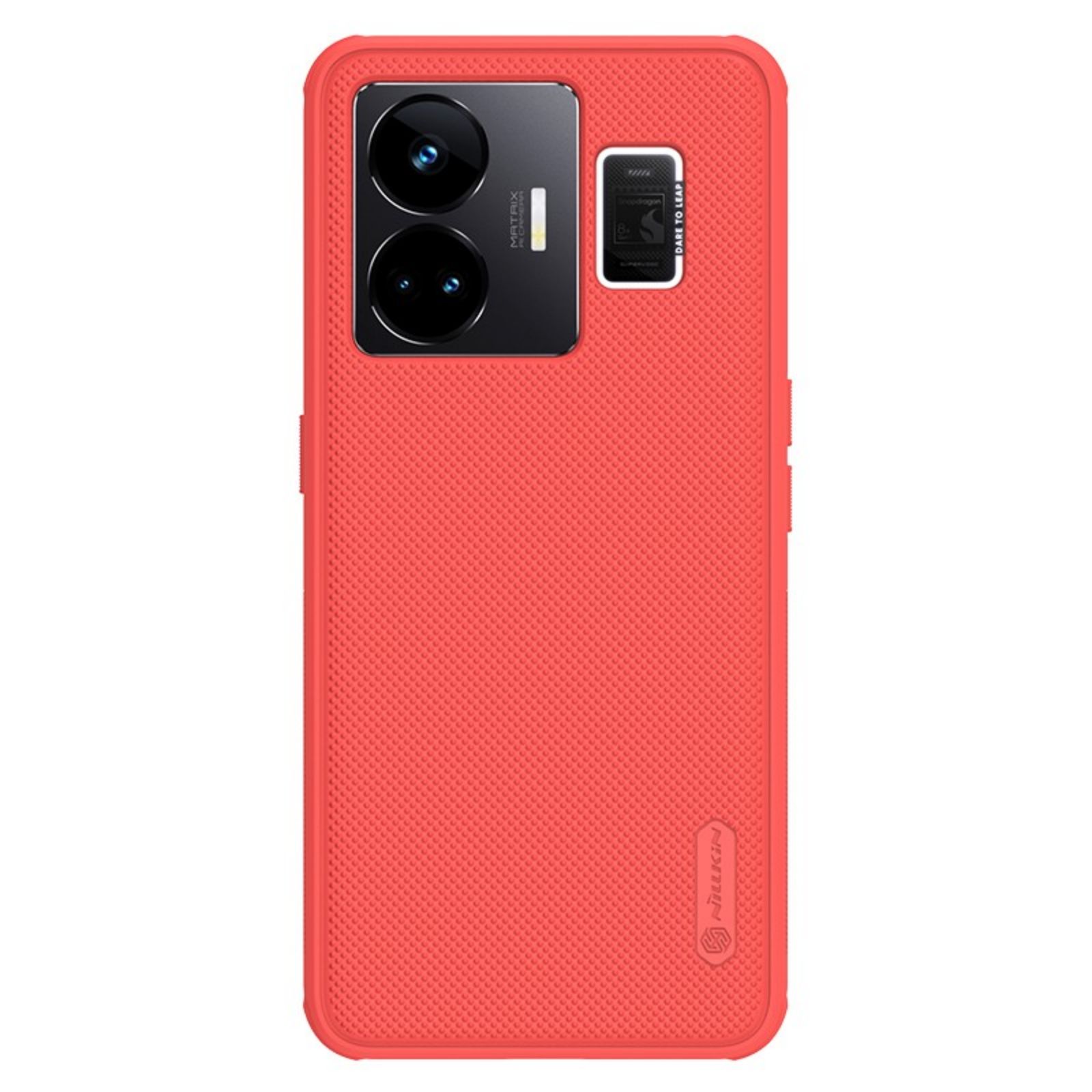 

Nillkin Super Frosted Shield Pro Für Realme GT Neo 5 5g Mattelefonhülle PC+TPU Schutz Telefonabdeckung - Rot, Realme GT Neo 5 5G