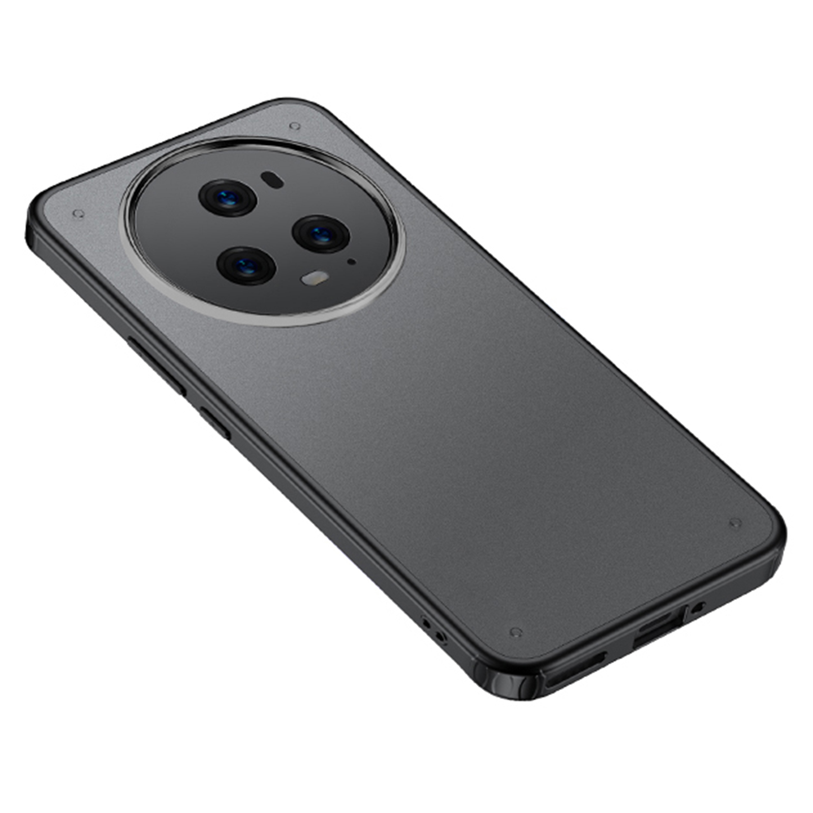 

Für Honor Magic5 Pro Phone Case Hard PC Soft TPU Airbag Drop Protection Telefonabdeckung - Schwarz, Honor Magic5 Pro