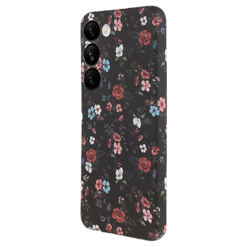 

Für Samsung Galaxy S23+ Blumenmuster IMD -telefonhülle Weiche TPU Schocksichere Schutzabdeckung - Pflaumenblüte, Galaxy S23+