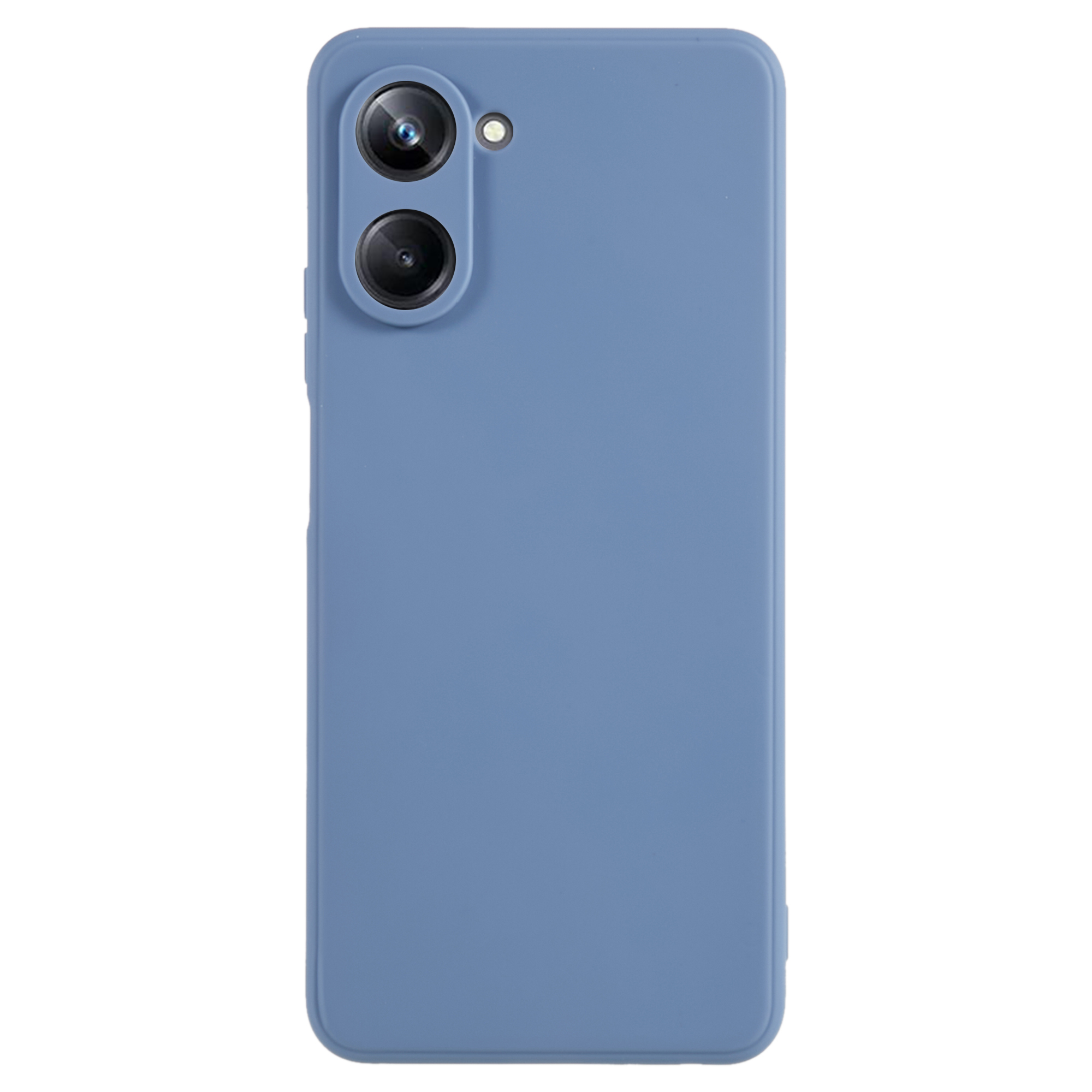

Für Realme 10 Pro 5G Conbon Color Gerade Kante TPU -hülle Objektiv Präzise Ausschnitt Telefonabdeckung - Lavendelgrau, Realme 10 Pro 5G