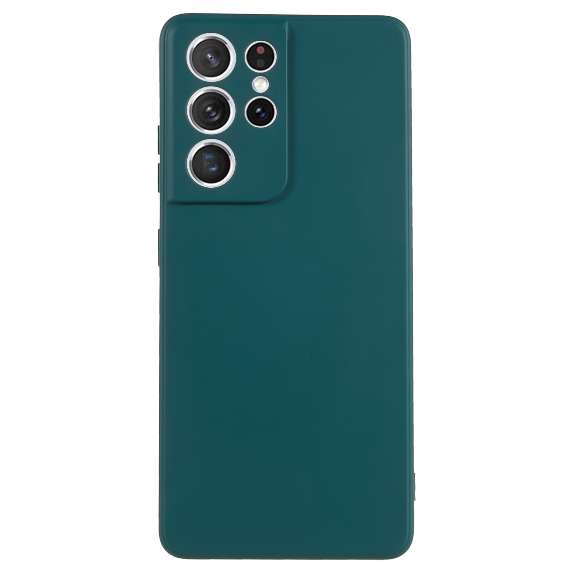 

Für Samsung Galaxy S21 Ultra 5G TPU -telefonhülle Faserfaserfabrik - Armeegrün, Galaxy S21 Ultra 5G