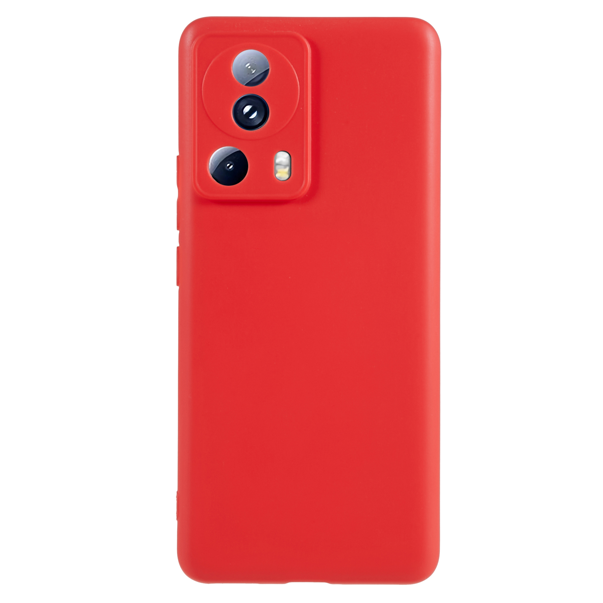 

Mobilfunkkoffer Für Xiaomi 13 Lite, Anti-scratch Matte Soft Tpu-telefonabdeckung - Rot, Xiaomi 13 Lite