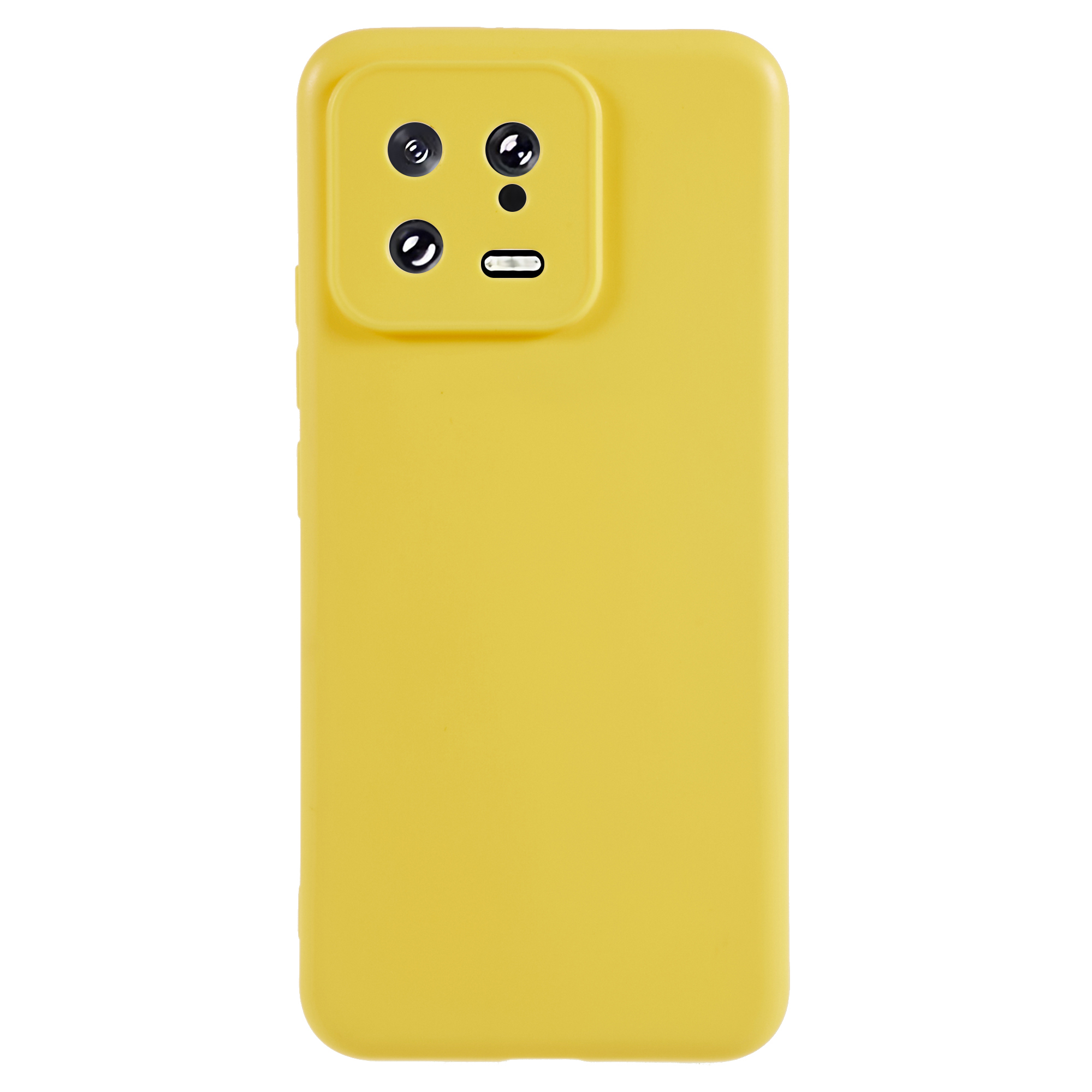 

Mattes Telefonkoffer Für Xiaomi 13 5g, Anti-kratzer-tpu-telefonabdeckung - Gelb, Xiaomi 13