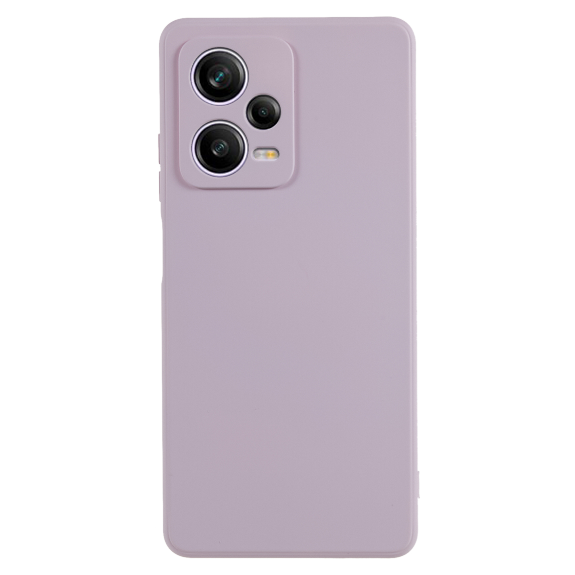 

TPU -telefonabdeckung Für Xiaomi Redmi Note 12 Pro+ 5G Slim Case Faserfaserfaserfabrik - Helles Lila, Xiaomi Redmi Note 12 Pro+ 5G