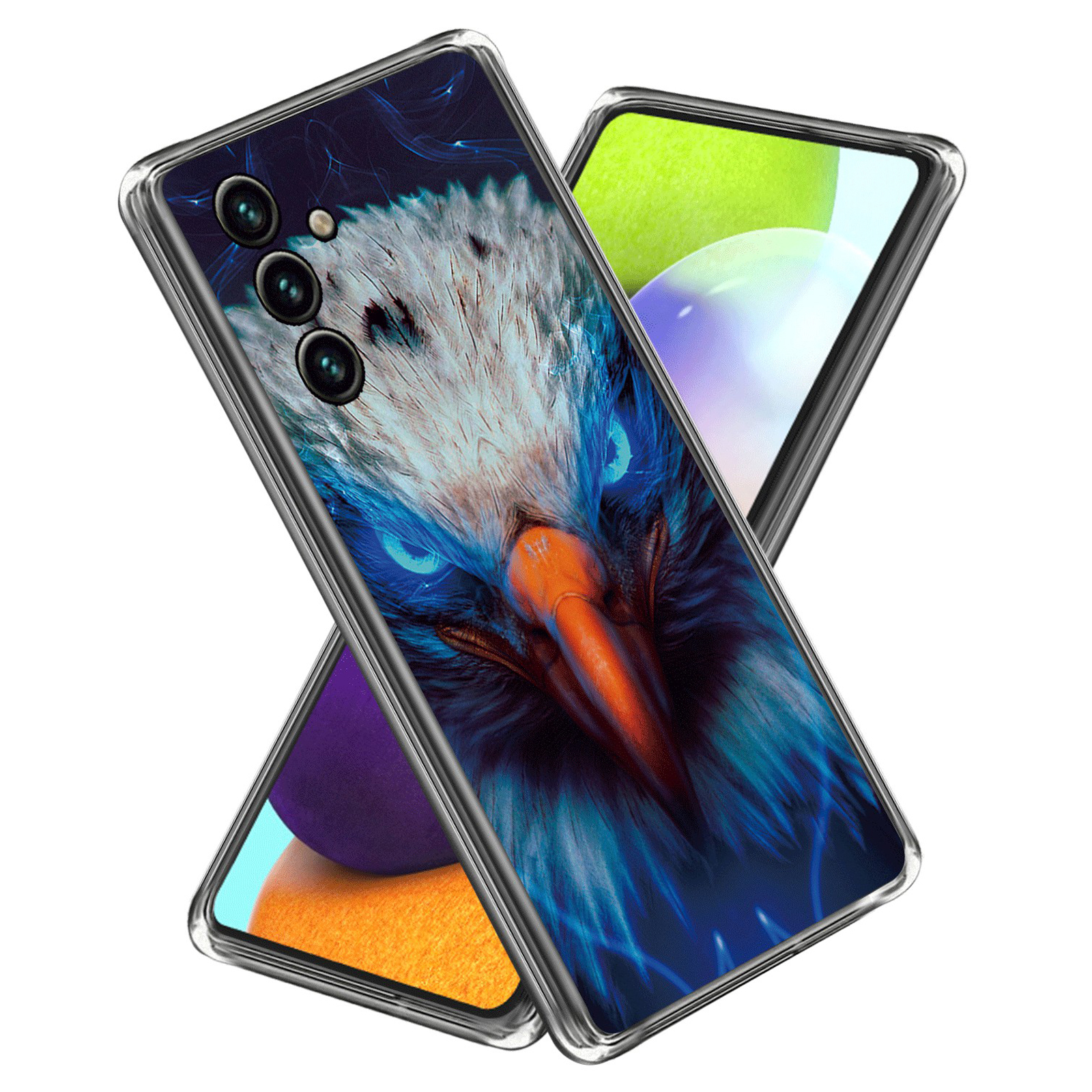 

Stoßdämpfer Hülle Für Samsung Galaxy M54 5G Telefonhülle Musterdruck IMD TPU Slim Cover - Falke, Galaxy M54 5G