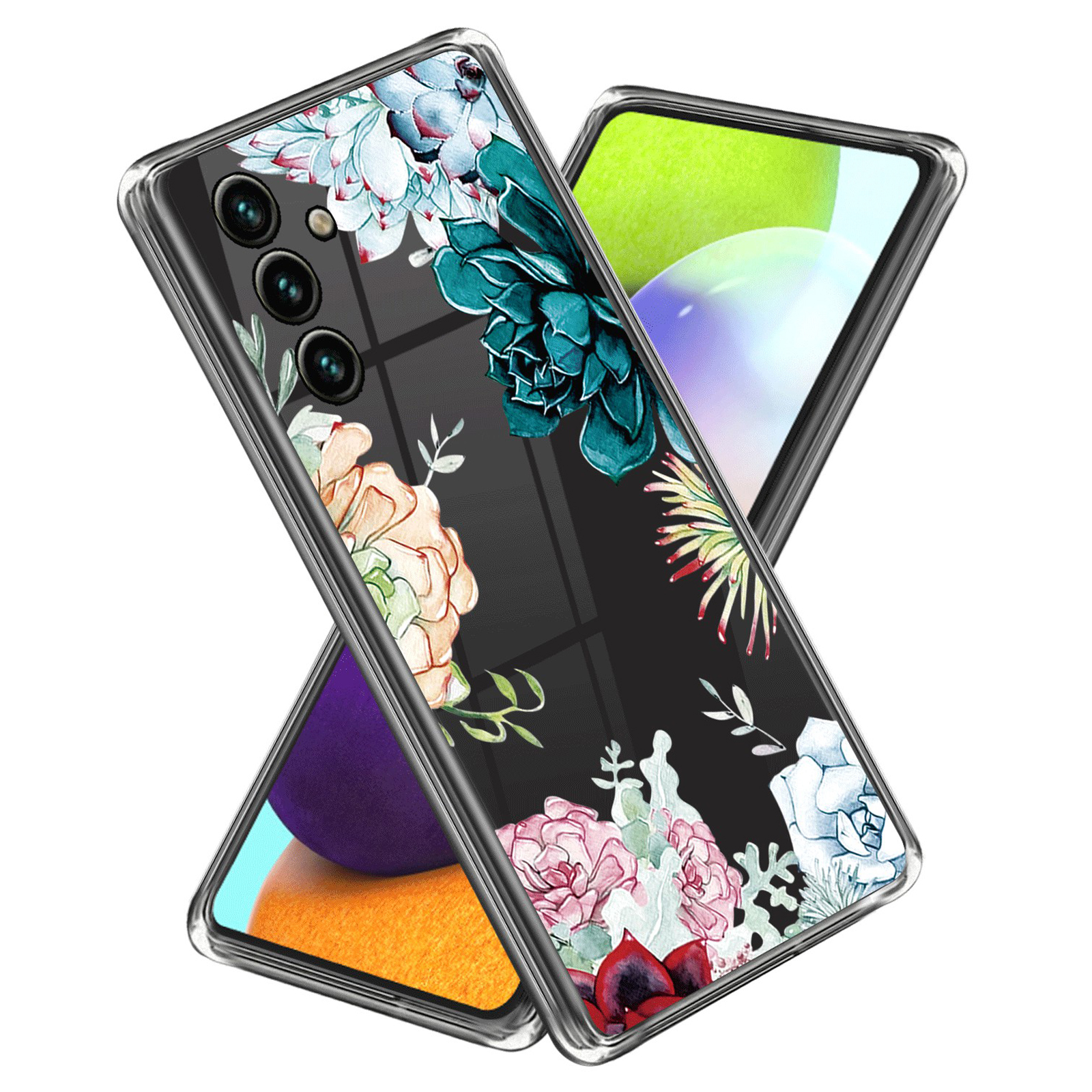 

Drop-proof-telefonhülle Für Samsung Galaxy M14 5G Slim Case Muster Druck IMD Weiche Tpu-abdeckung - Sukkulente Pflanze, Galaxy M14 5G