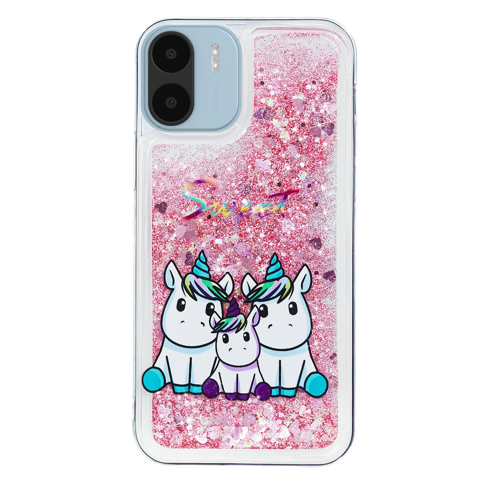 

Für Xiaomi Redmi A1 4G Embosment Muster Quicksand Telefonkoffer Anti-kratzer-tpu-telefonabdeckung - Drei Pferd, Xiaomi Redmi A2 4G