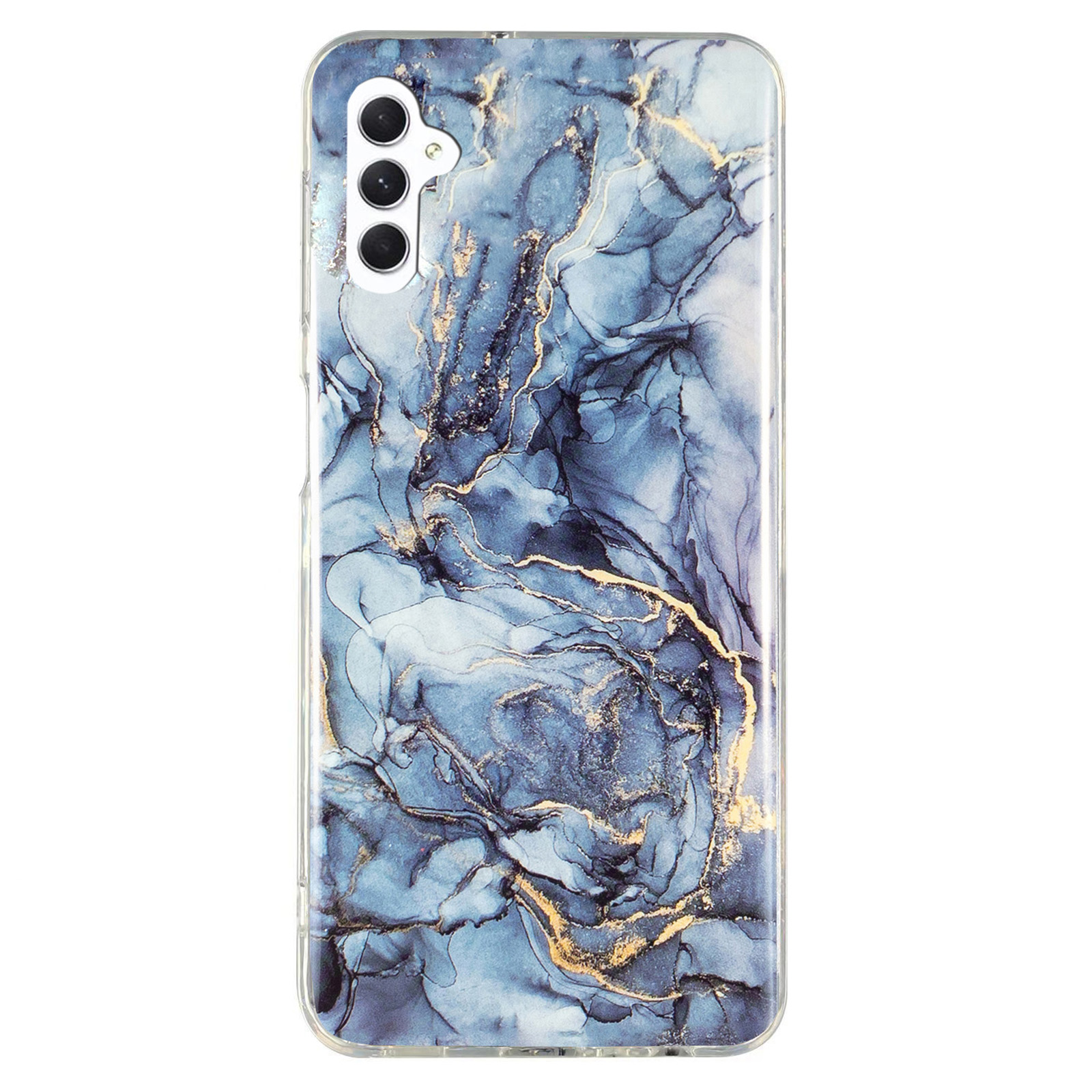 

Für Samsung Galaxy A54 5G Marmormuster Telefon Tpu-hülle Anti-kratzer-imd-telefonabdeckung - Grau, Galaxy A54 5G
