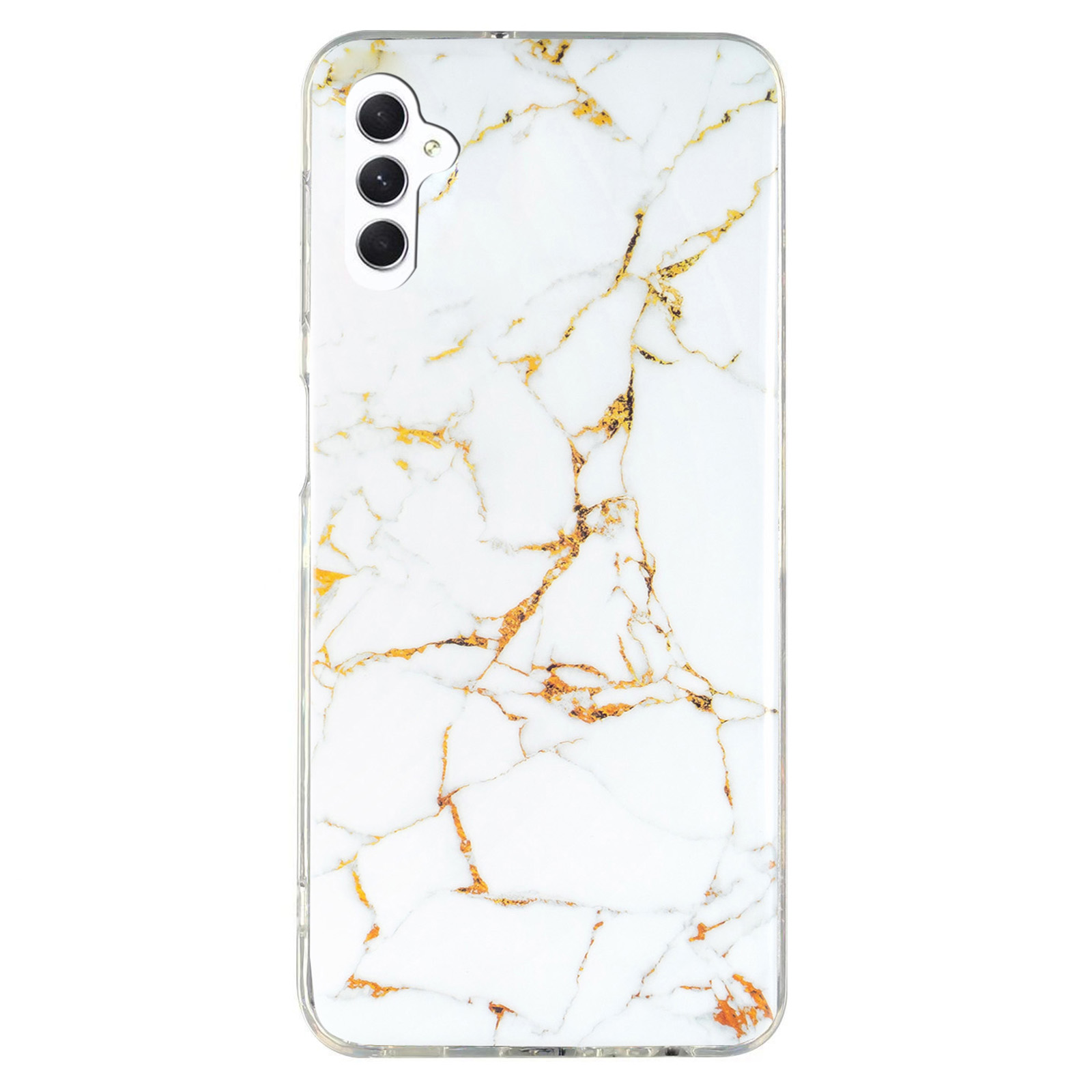 

Für Samsung Galaxy A54 5G Marmormuster Telefon Tpu-hülle Anti-kratzer-imd-telefonabdeckung - Weiss, Galaxy A54 5G