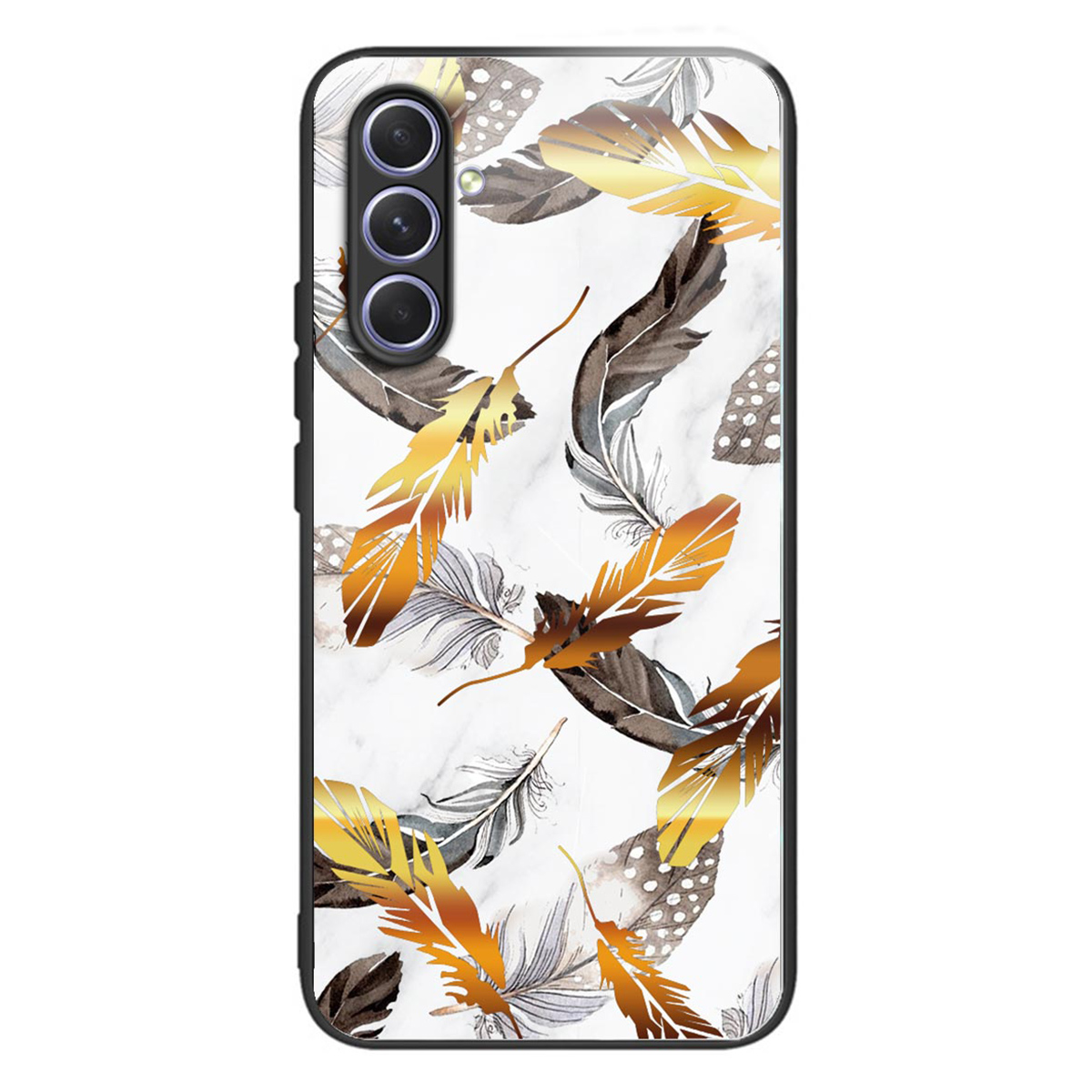 

Stoßdämpfer Hülle Für Samsung Galaxy A14 5G Temperierte Glas TPU -abdeckungsmuster Druck Telefonschale - Stil I, Galaxy A14 5G