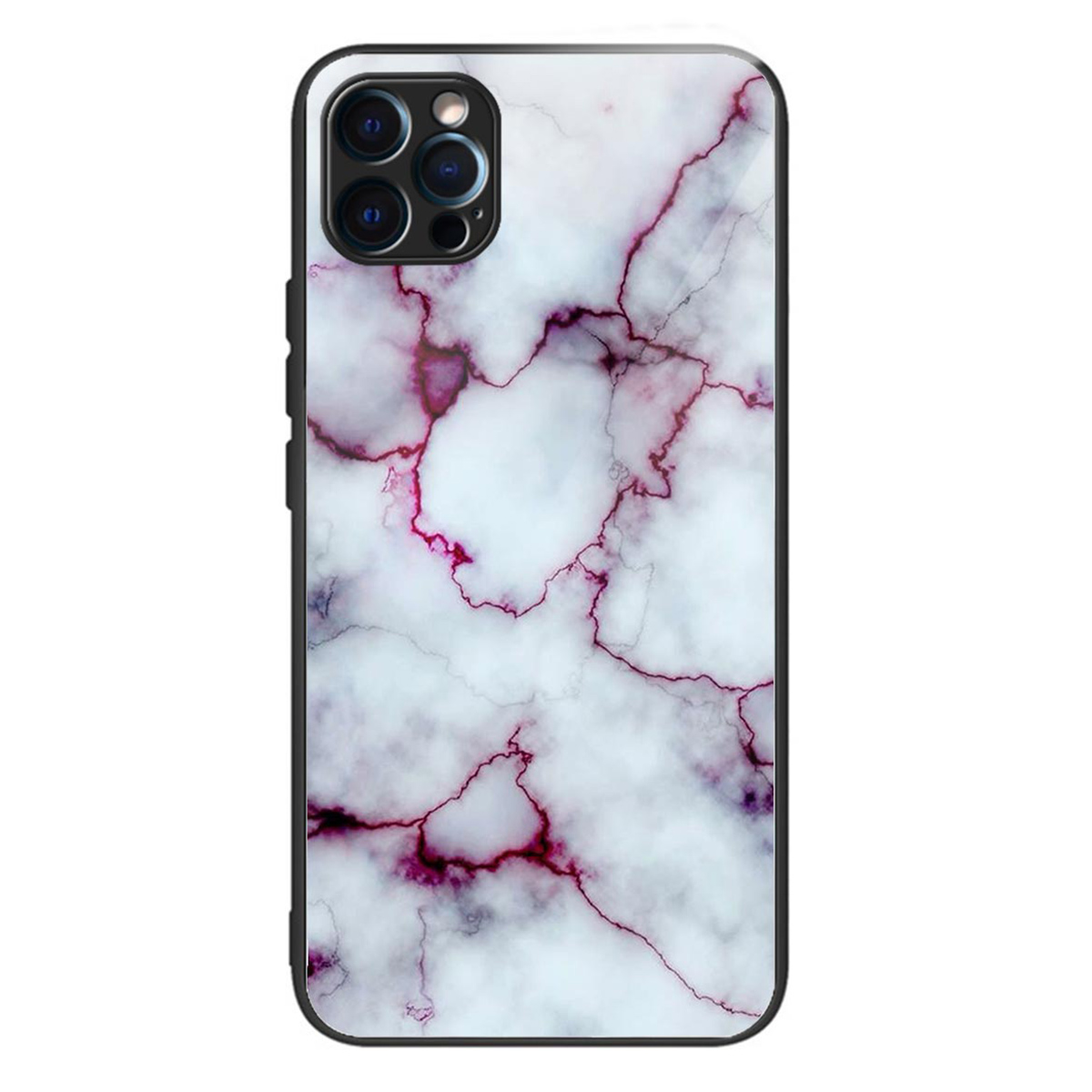 

TPU -hülle Von Tempered Glass Für Iphone 14 Pro Protective Deckungsmuster Druck Telefonschale Drucken - Stil F, iPhone 14 Pro