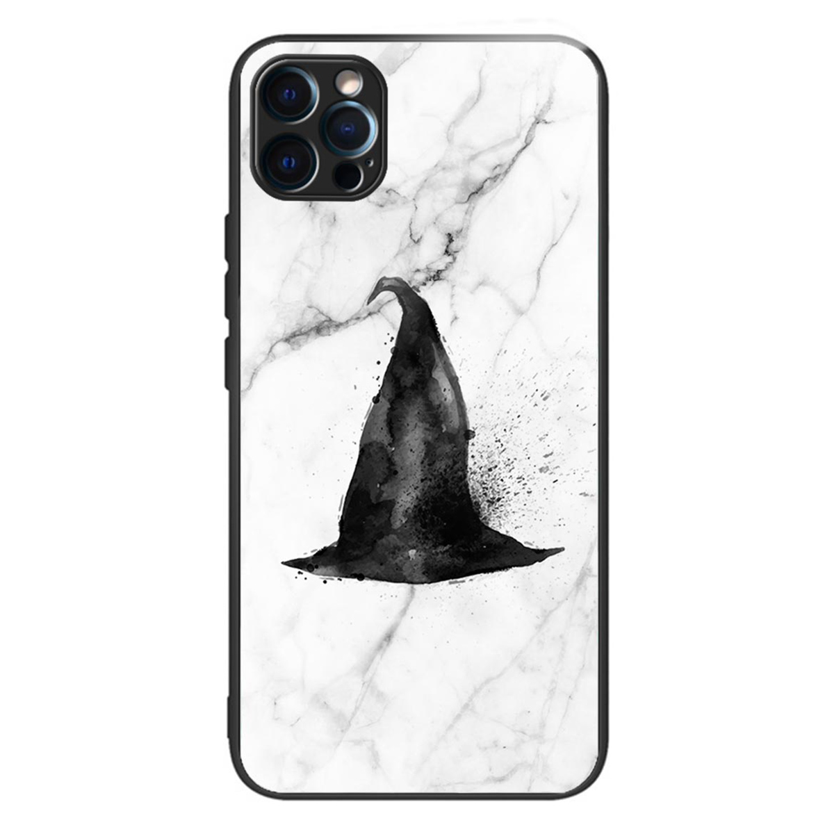 

TPU -hülle Von Tempered Glass Für Iphone 14 Pro Protective Deckungsmuster Druck Telefonschale Drucken - Stil A, iPhone 14 Pro