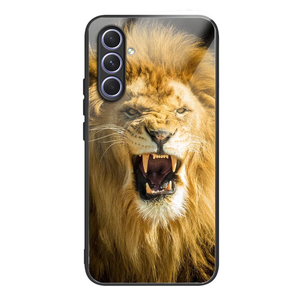 

Musterdruckphase Für Samsung Galaxy A34 5G Temperierte Glas Tpu-hülle Anti-drop-telefonabdeckung - Stil C, Galaxy A34 5G