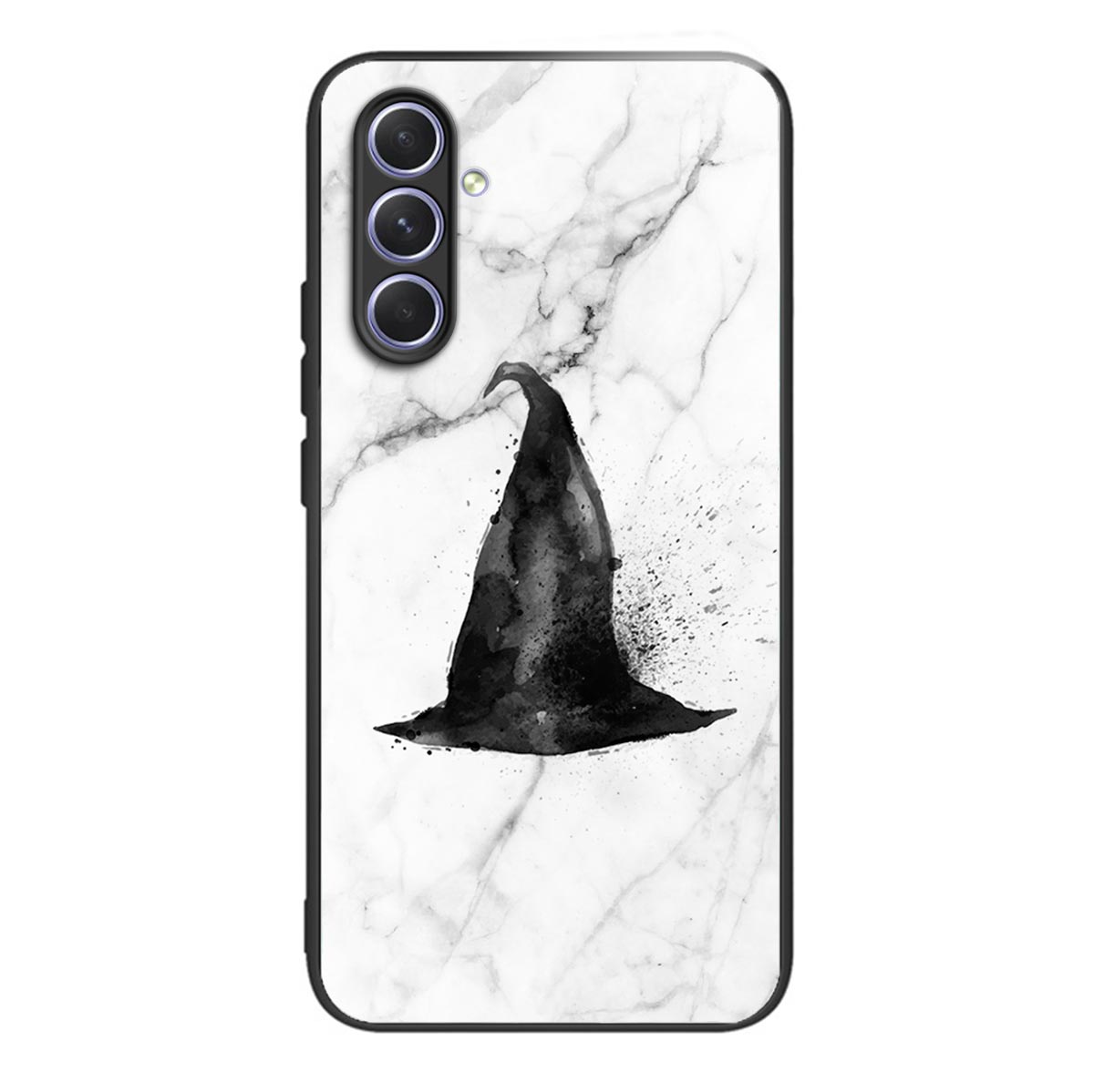 

Musterdruckphase Für Samsung Galaxy A34 5G Temperierte Glas Tpu-hülle Anti-drop-telefonabdeckung - Stil A, Galaxy A34 5G