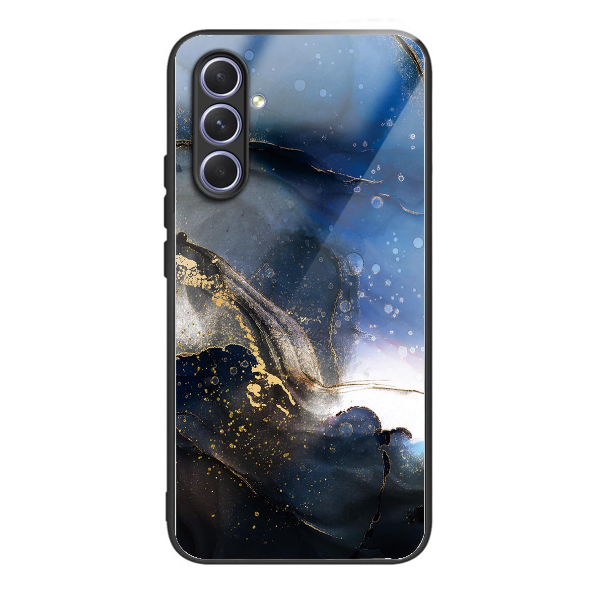 

Musterdruckphase Für Samsung Galaxy A34 5G Temperierte Glas Tpu-hülle Anti-drop-telefonabdeckung - Stil G, Galaxy A34 5G
