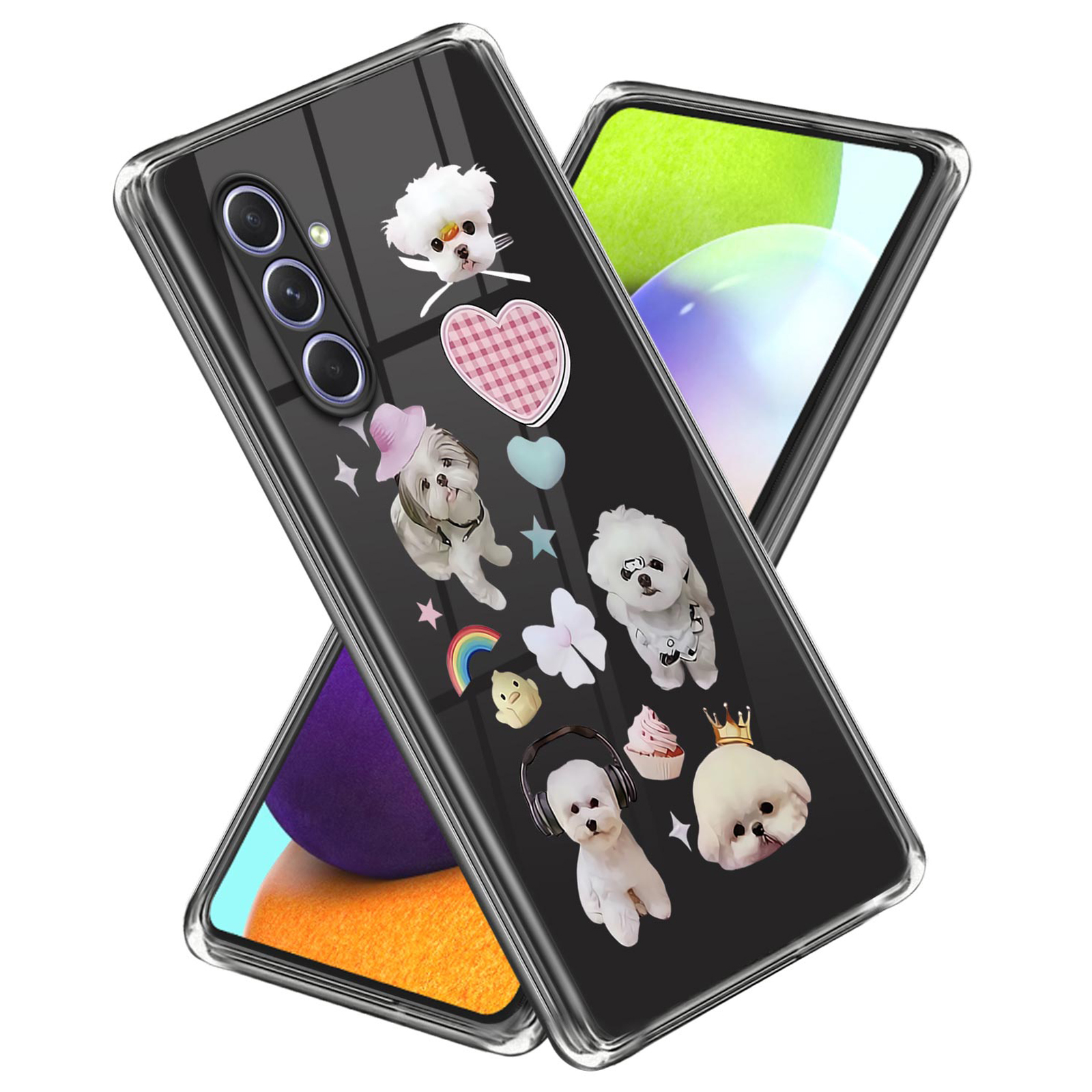 

Für Das Samsung Galaxy A54 5G Soft TPU Schockdeliedelie -hülle -muster -druckschutz -rückzugabdeckung - Haustier Hund, Galaxy A54 5G