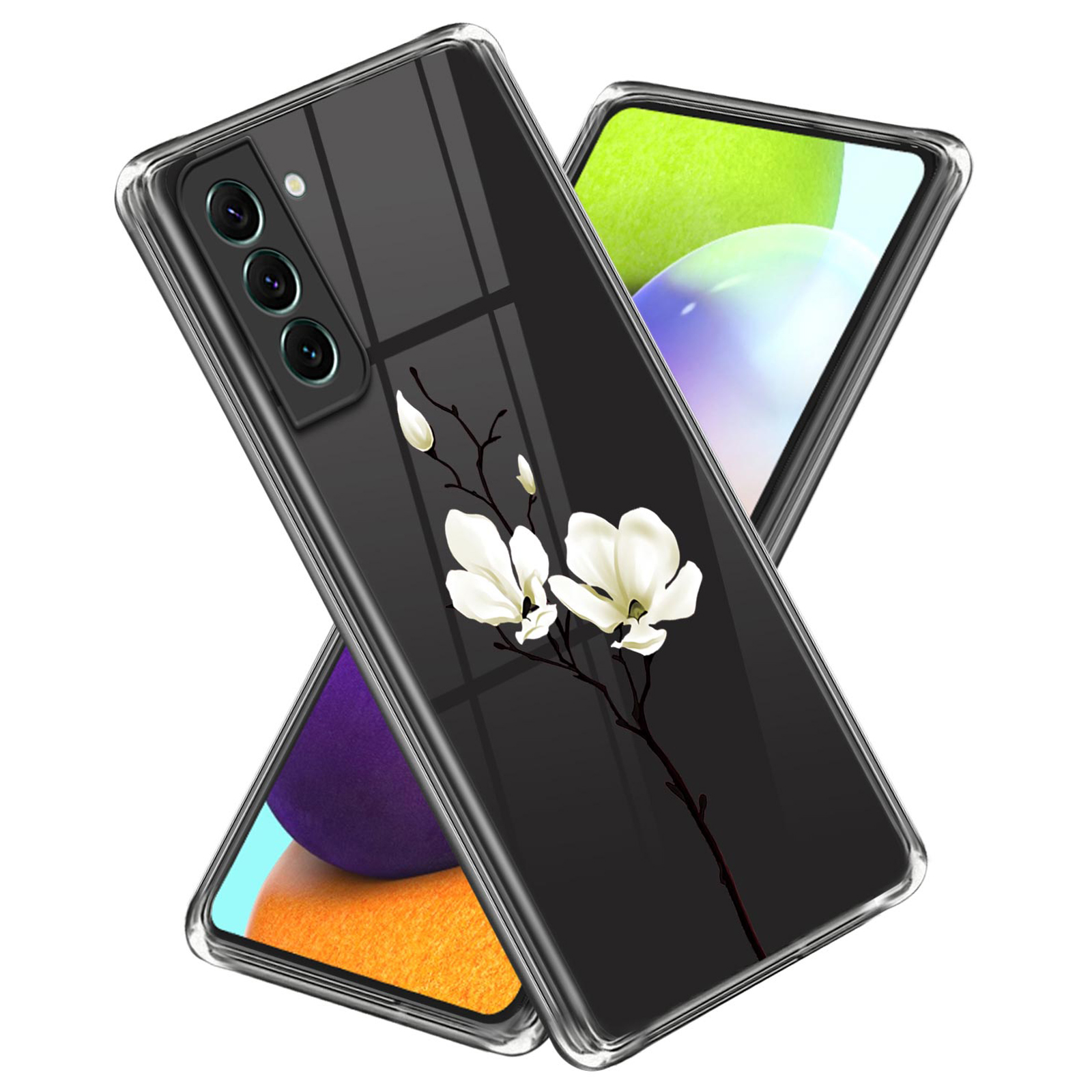 

Für Samsung Galaxy S23+ Muster Druckdesign Design Telefonfall Soft TPU -schutzabdeckung - Magnolie, Galaxy S23+