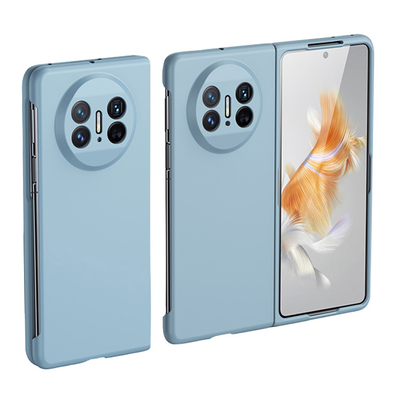 

Für Huawei Mate X3 5G Hard PC Skin-touch-telefonhülle Anti-drop-faltungs-telefonabdeckung - Baby Blau, Huawei Mate X3 5G