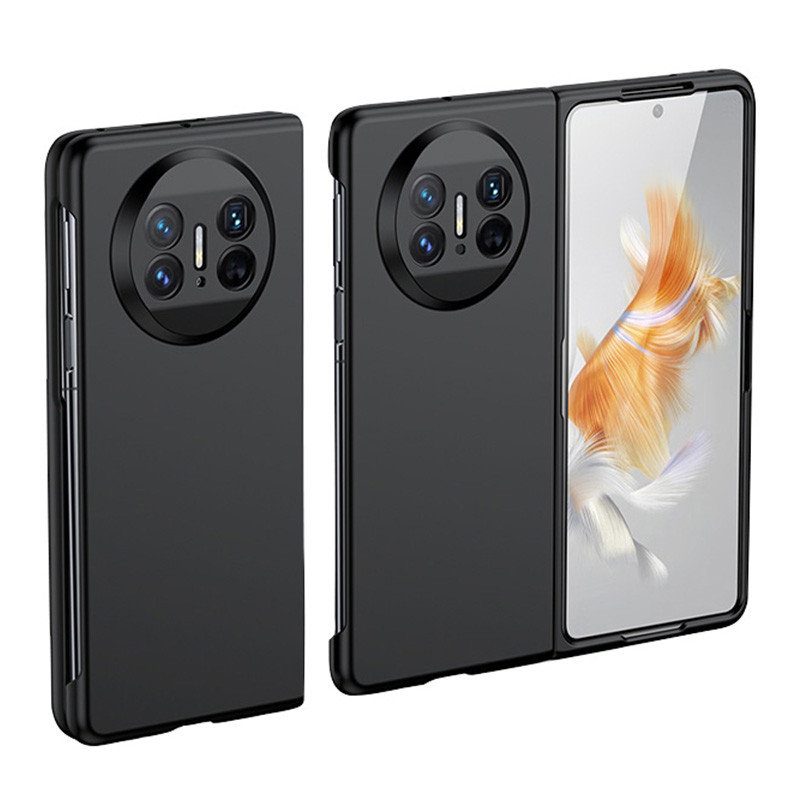 

Für Huawei Mate X3 5G Hard PC Skin-touch-telefonhülle Anti-drop-faltungs-telefonabdeckung - Schwarz, Huawei Mate X3 5G