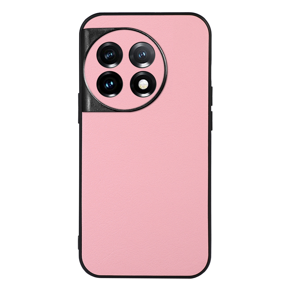 

Für OnePlus 11 5G Litchi Texture Phone Hülle Lederbeschichtete PC+TPU -telefonabdeckung - Rosa, OnePlus 11 5G