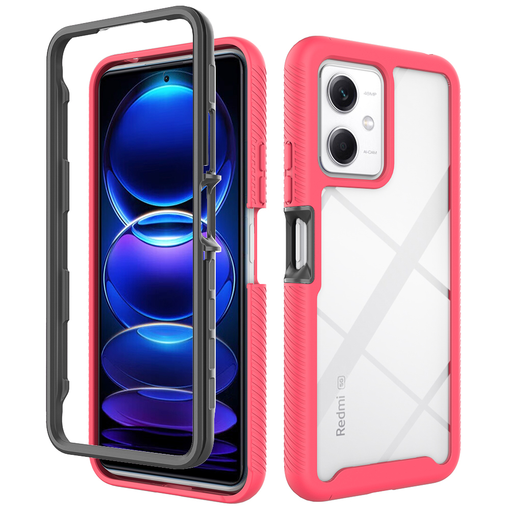 

Für Xiaomi Redmi Anmerkung 12 5G (China) /(indien) /(global) / Poco X5 5G Acryl+ Pc+ Tpu -telefonhülle Schockdelefonabdeckung - Rose, Xiaomi Redmi Note 12 5G (China)